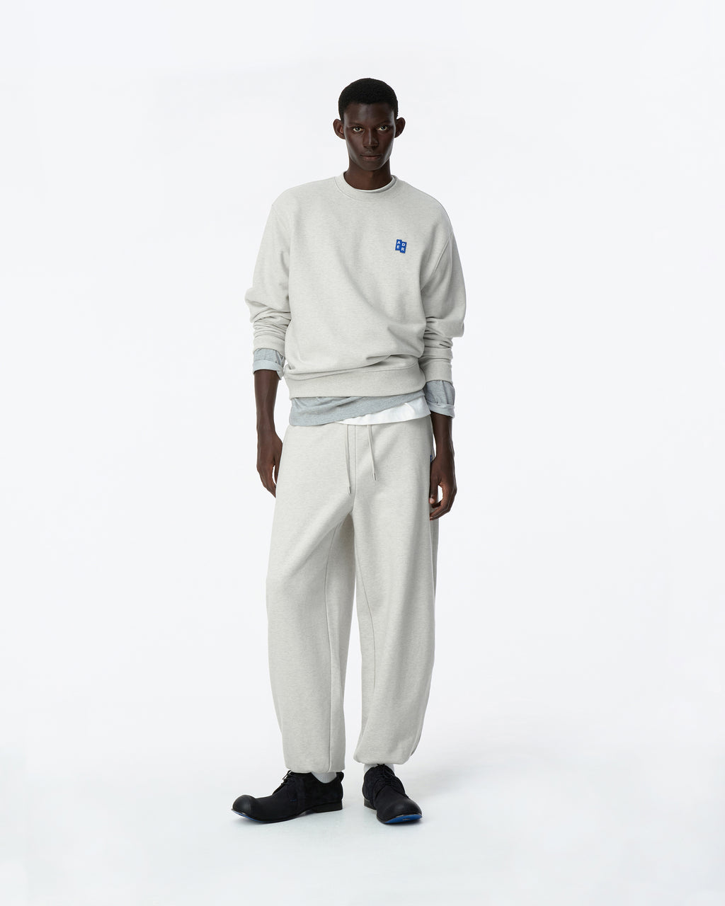 Ader Error - Sig; BL Tag sweatpants 01 (Oatmeal) product image 7 | TRAB K-Fashion Australia