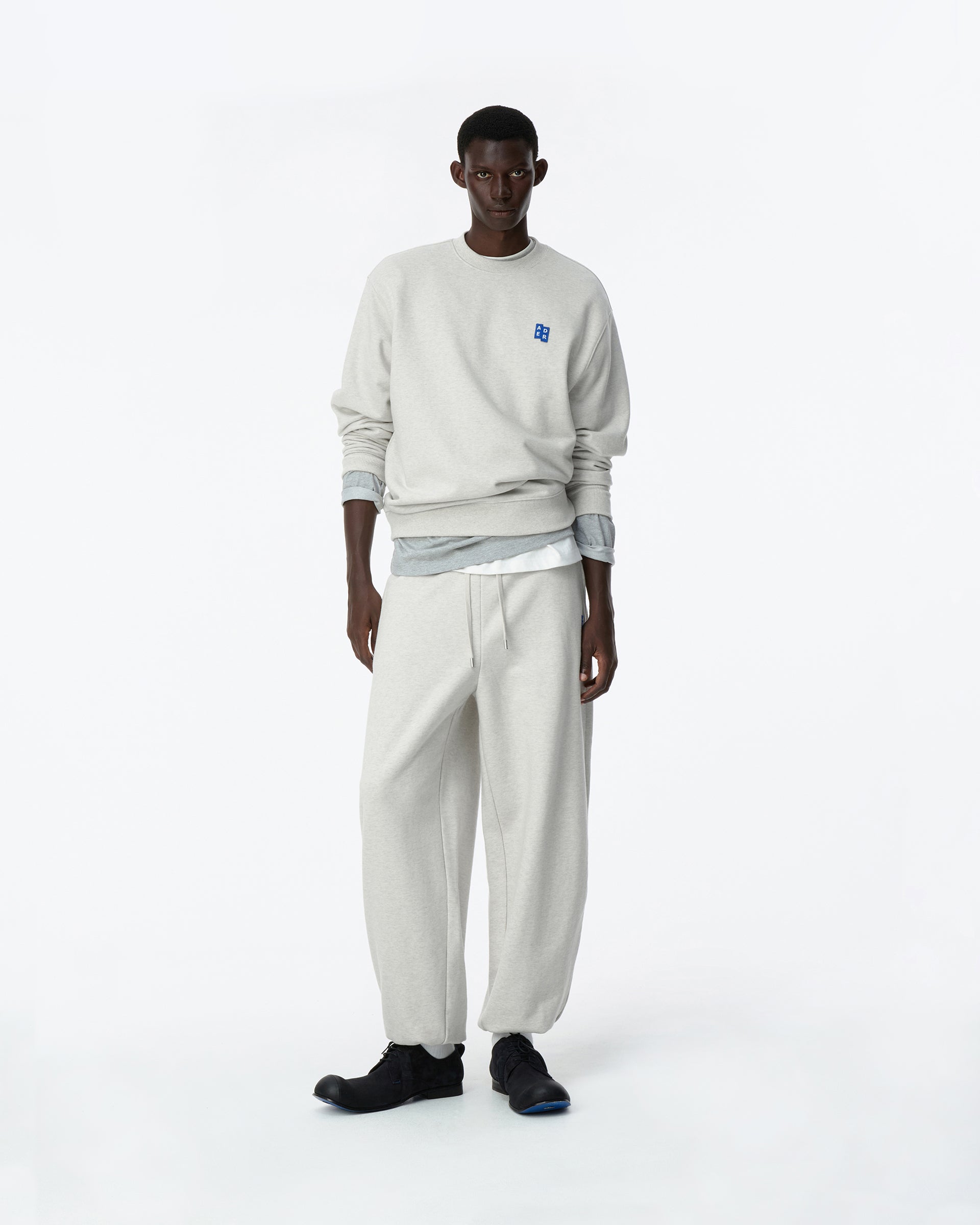 Ader Error - Sig; BL Tag sweatpants 01 (Oatmeal) product image 7 | TRAB K-Fashion Australia