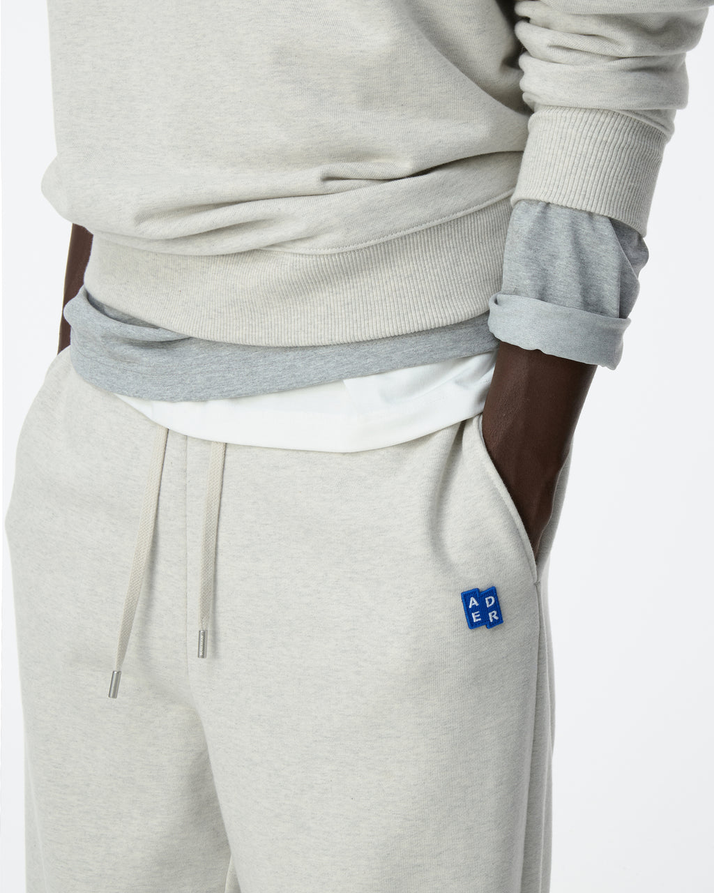 Ader Error - Sig; BL Tag sweatpants 01 (Oatmeal) product image 10 | TRAB K-Fashion Australia