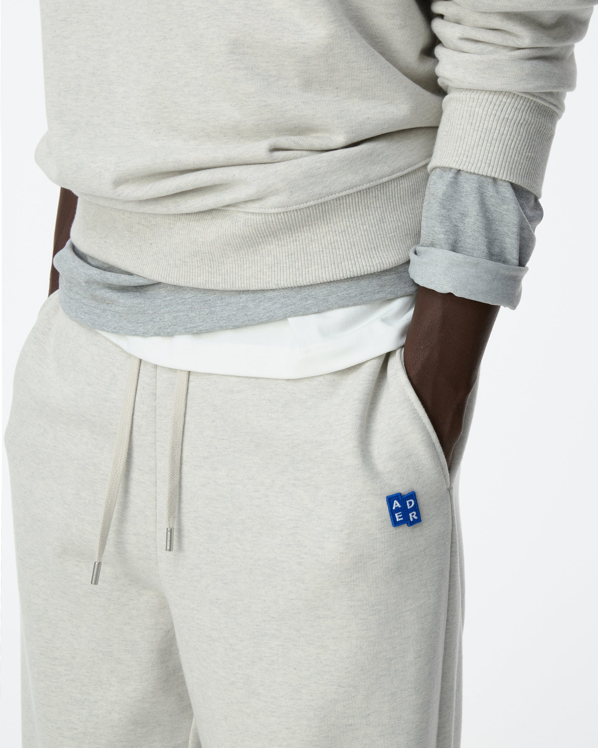 Ader Error - Sig; BL Tag sweatpants 01 (Oatmeal) product image 10 | TRAB K-Fashion Australia