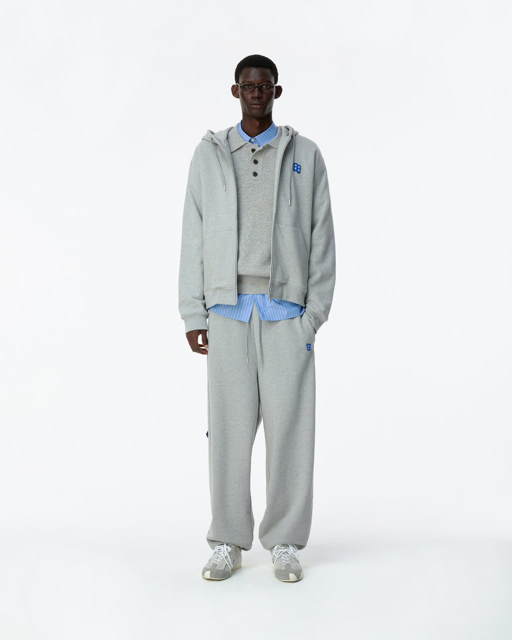 Ader Error - Sig; BL Tag sweatpants 01 (Gray) product image 7 | TRAB K-Fashion Australia