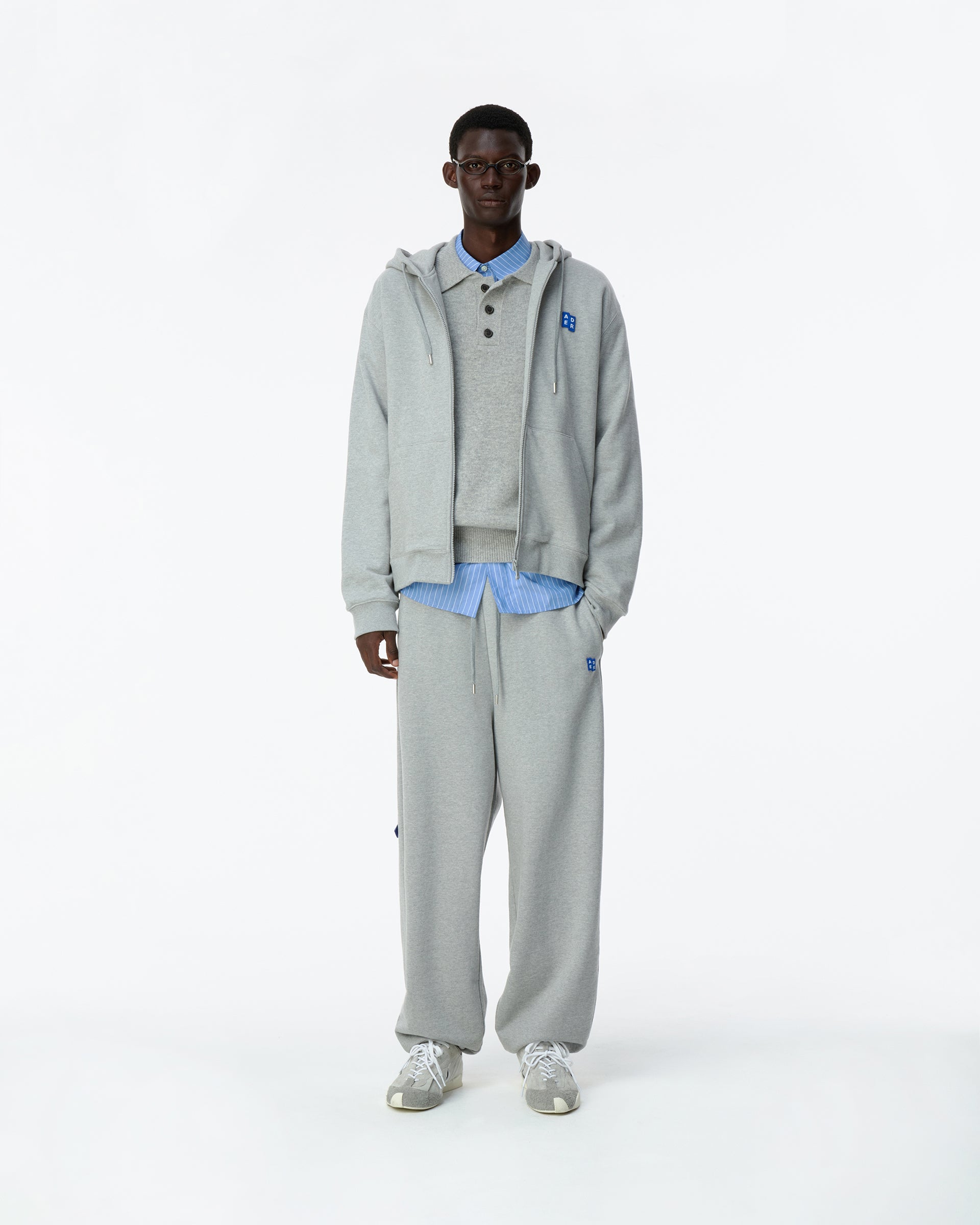 Ader Error - Sig; BL Tag sweatpants 01 (Gray) product image 7 | TRAB K-Fashion Australia