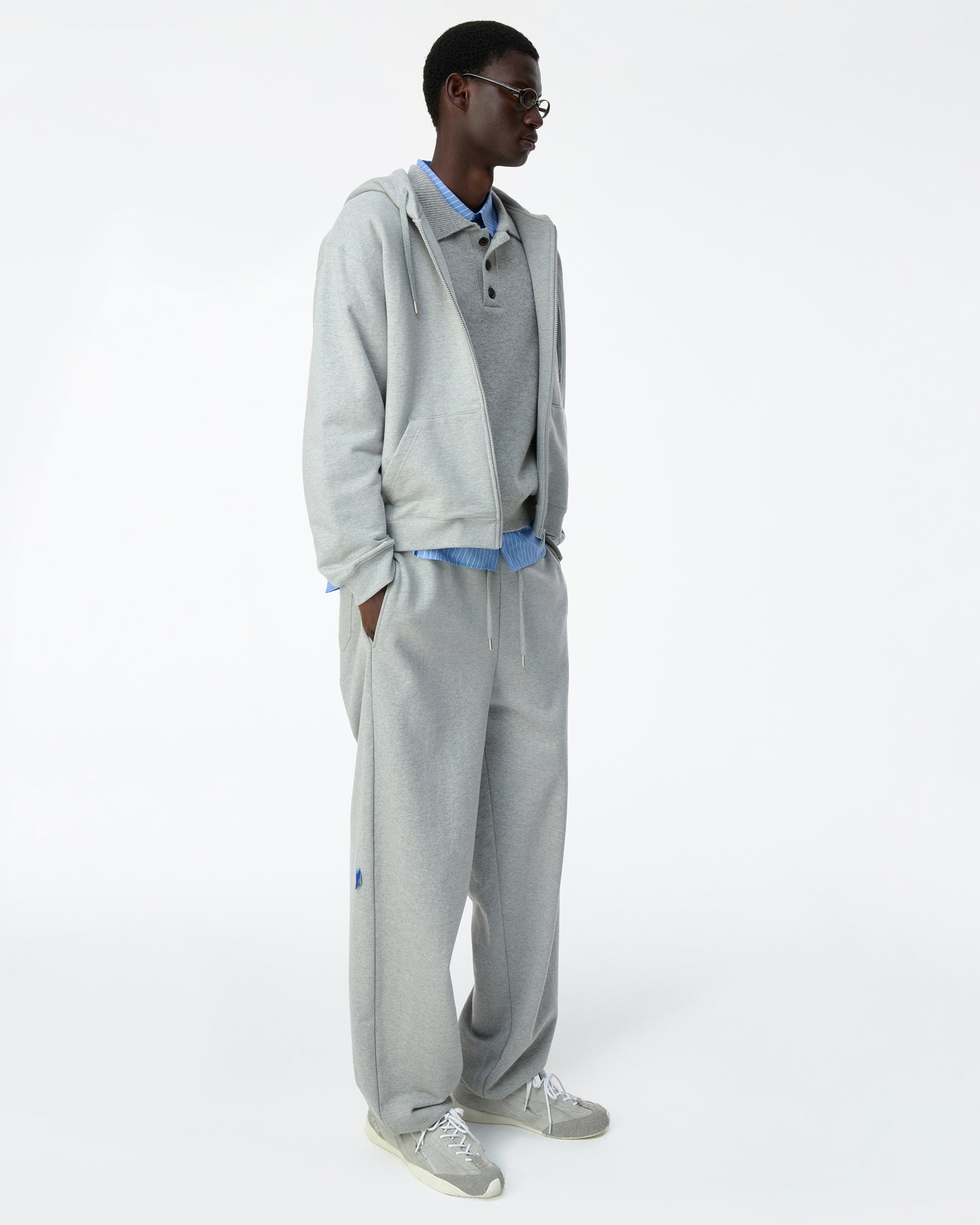 Ader Error - Sig; BL Tag sweatpants 01 (Grey) product image 12 | TRAB K-Fashion Australia