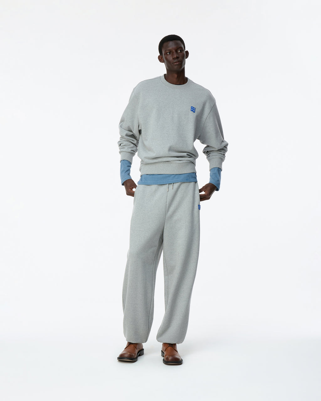 Ader Error - Sig; BL Tag sweatshirt 01 (Grey) product image 7 | TRAB K-Fashion Australia