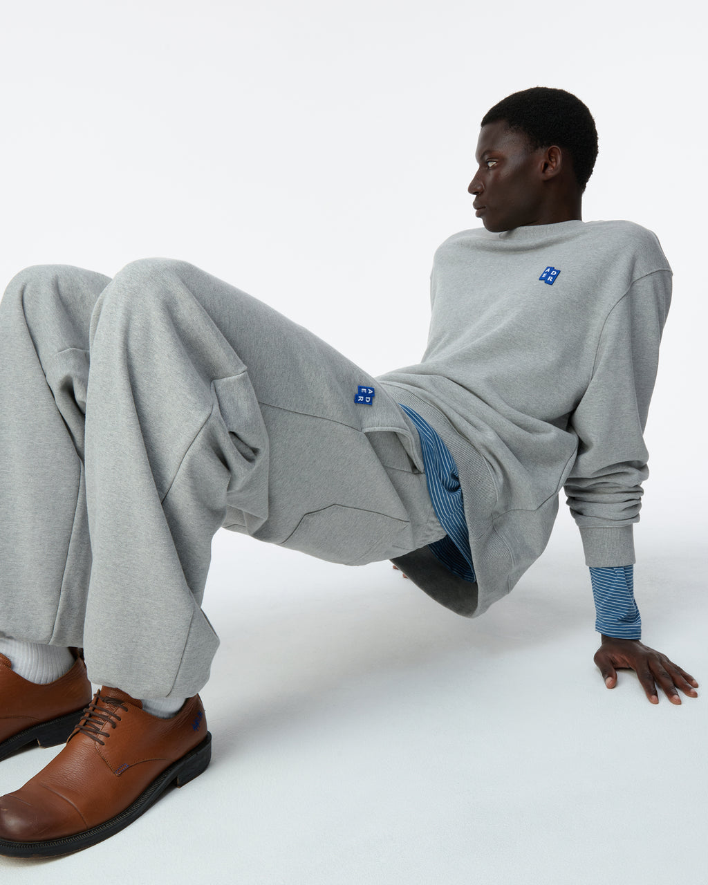 Ader Error - Sig; BL Tag sweatshirt 01 (Grey) product image 12 | TRAB K-Fashion Australia