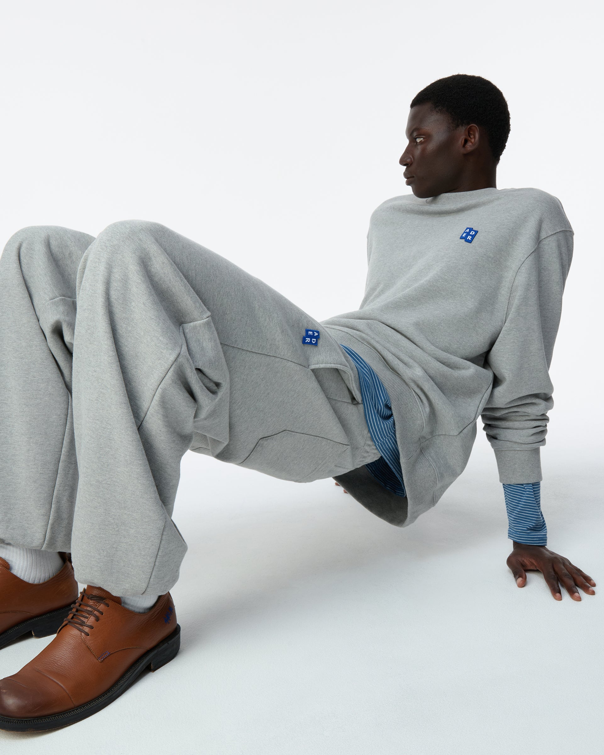 Ader Error - Sig; BL Tag sweatshirt 01 (Grey) product image 12 | TRAB K-Fashion Australia