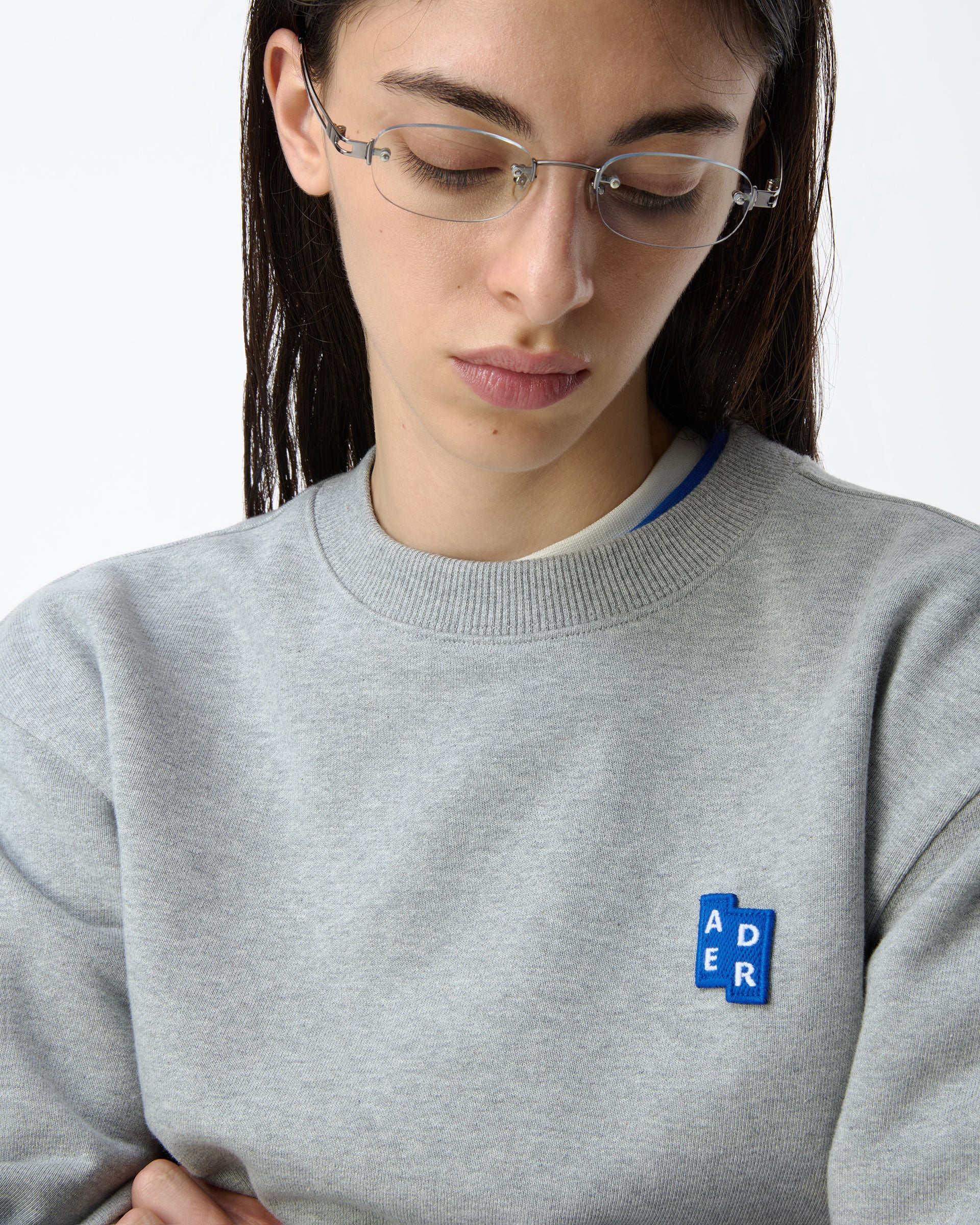 Ader Error - Sig; BL Tag sweatshirt 01 (Grey) product image 3 | TRAB K-Fashion Australia