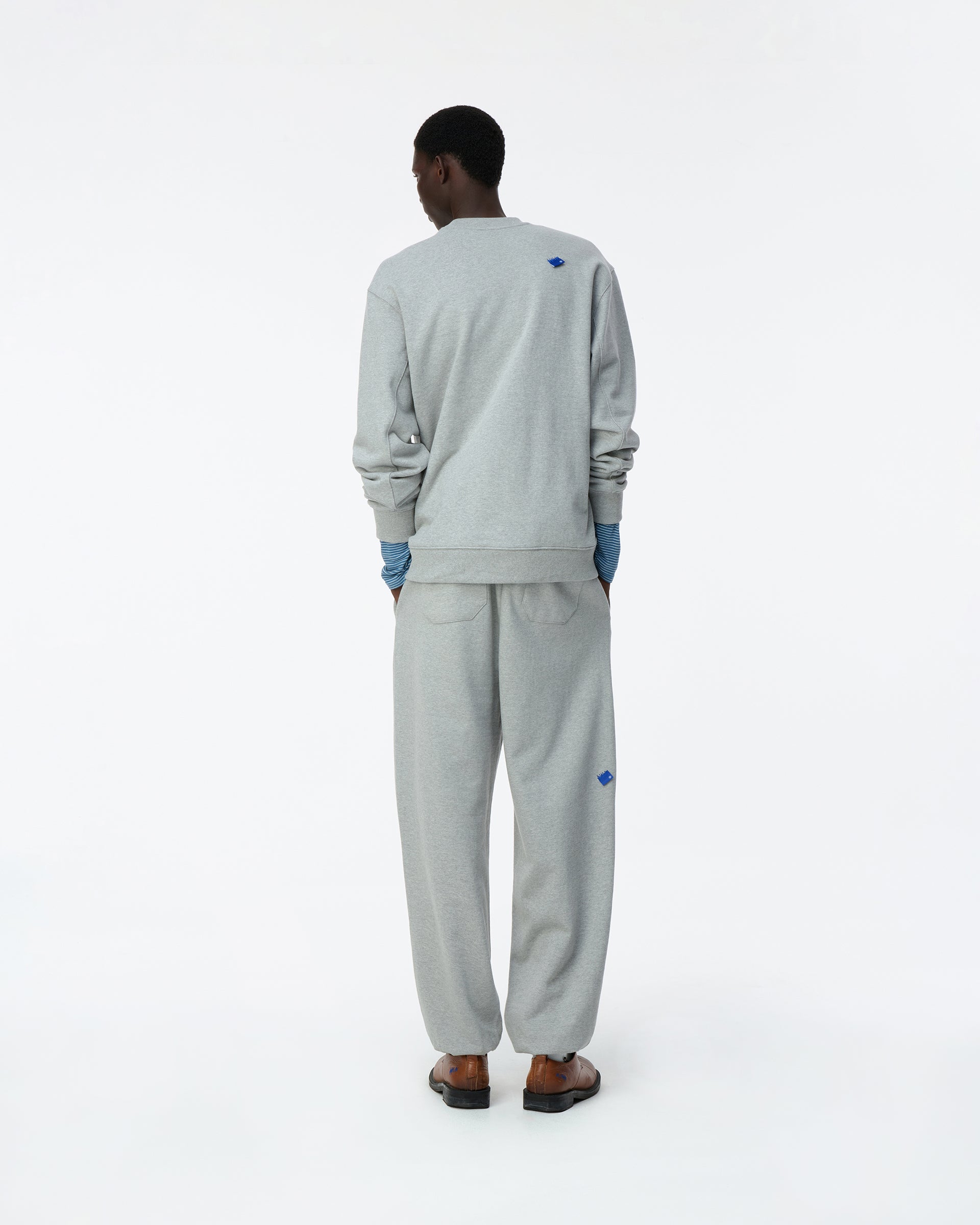 Ader Error - Sig; BL Tag sweatshirt 01 (Grey) product image 2 | TRAB K-Fashion Australia