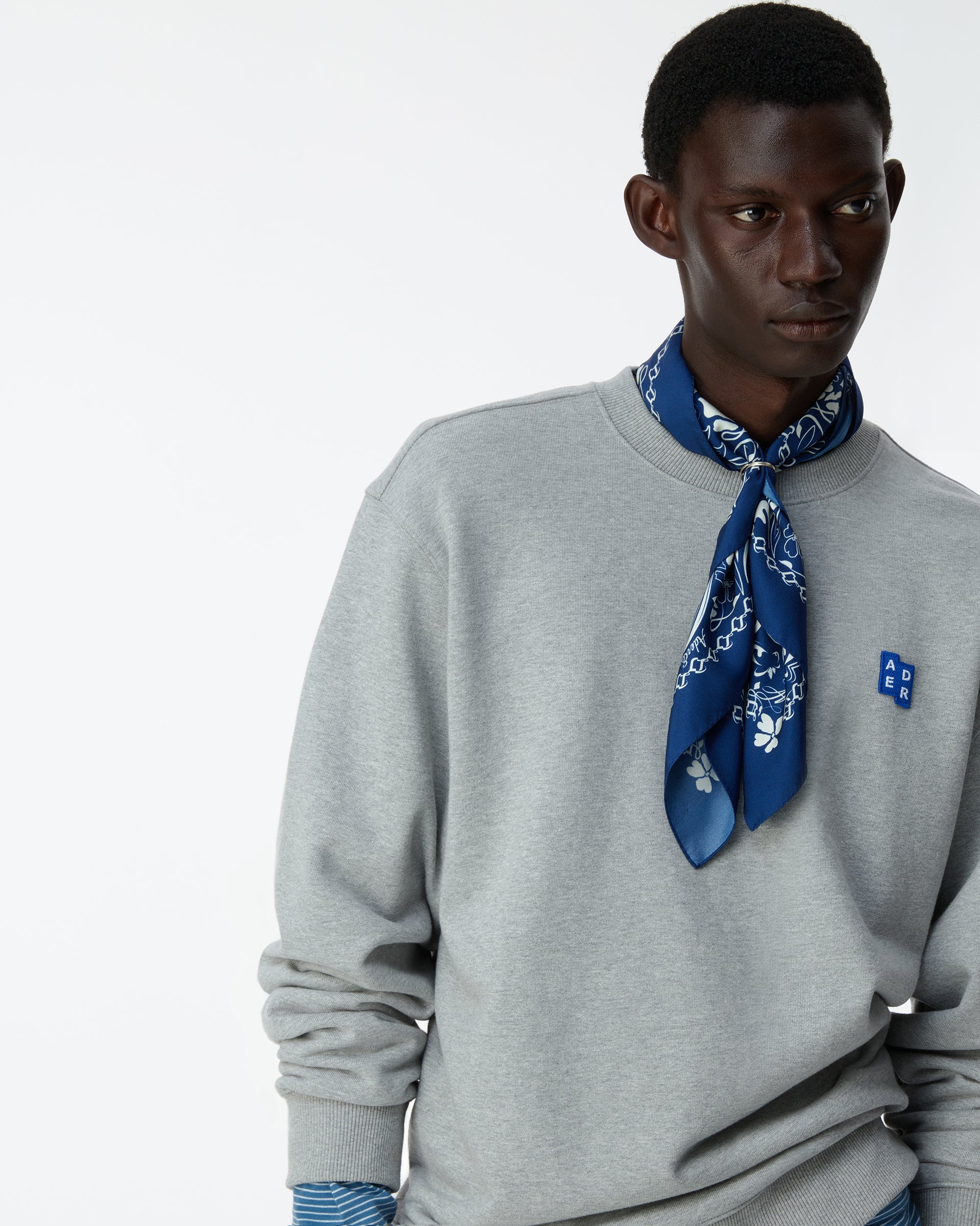 Ader Error - Sig; BL Tag sweatshirt 01 (Grey) product image 3 | TRAB K-Fashion Australia