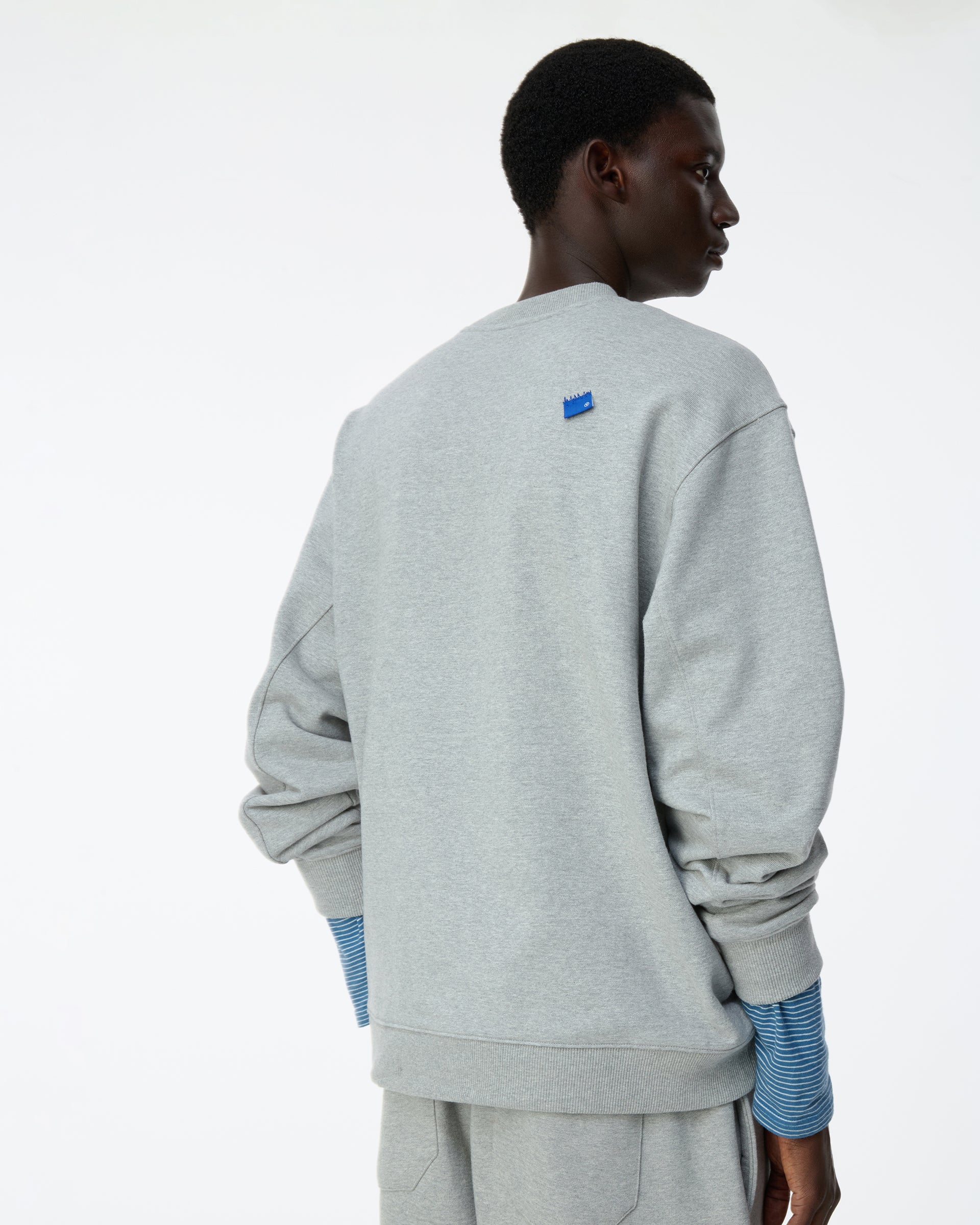 Ader Error - Sig; BL Tag sweatshirt 01 (Grey) product image 5 | TRAB K-Fashion Australia