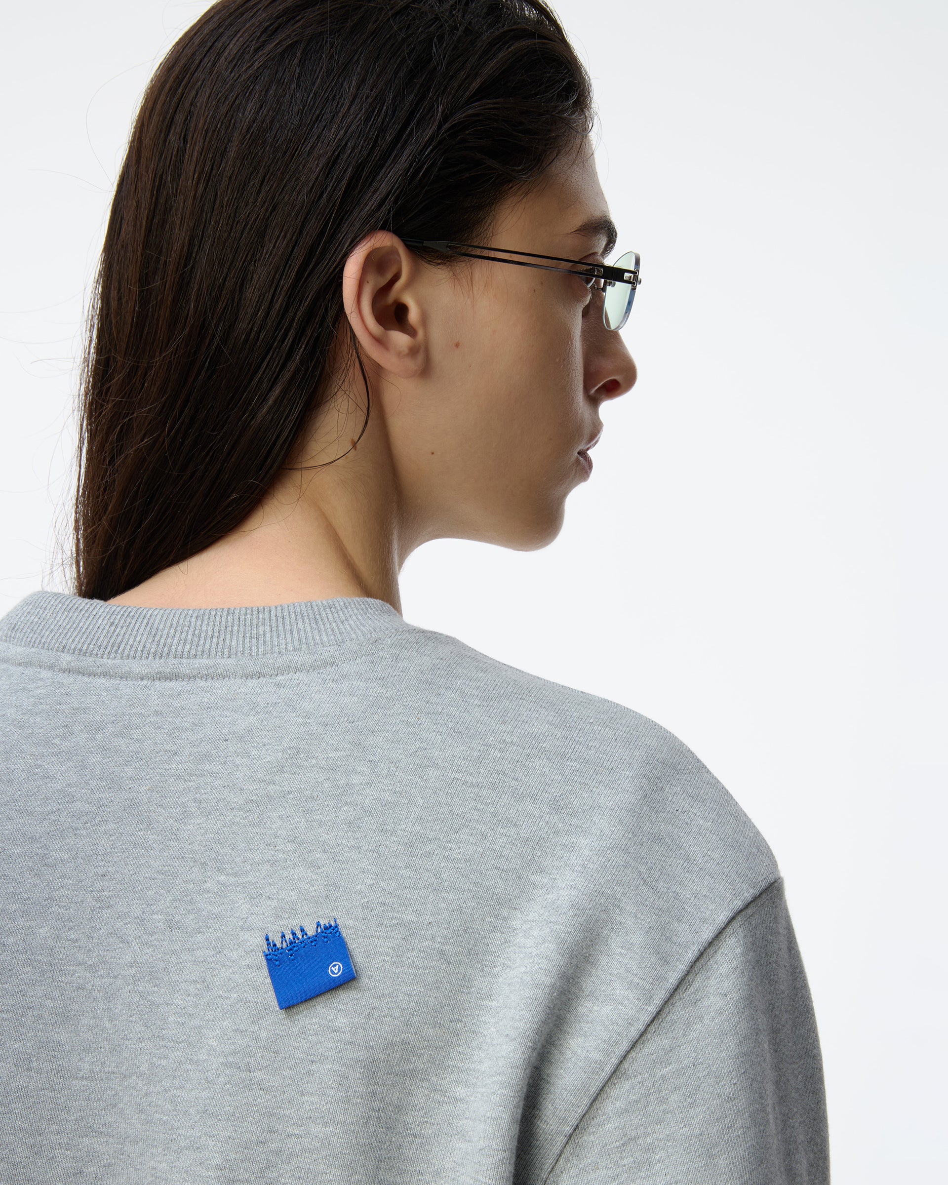 Ader Error - Sig; BL Tag sweatshirt 01 (Grey) product image 4 | TRAB K-Fashion Australia