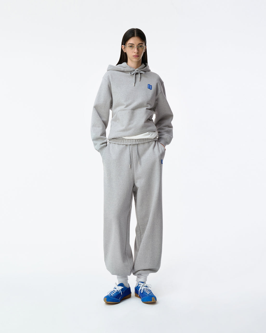 Ader Error - Sig; BL Tag hoodie 01 (Grey) product image 8 | TRAB K-Fashion Australia