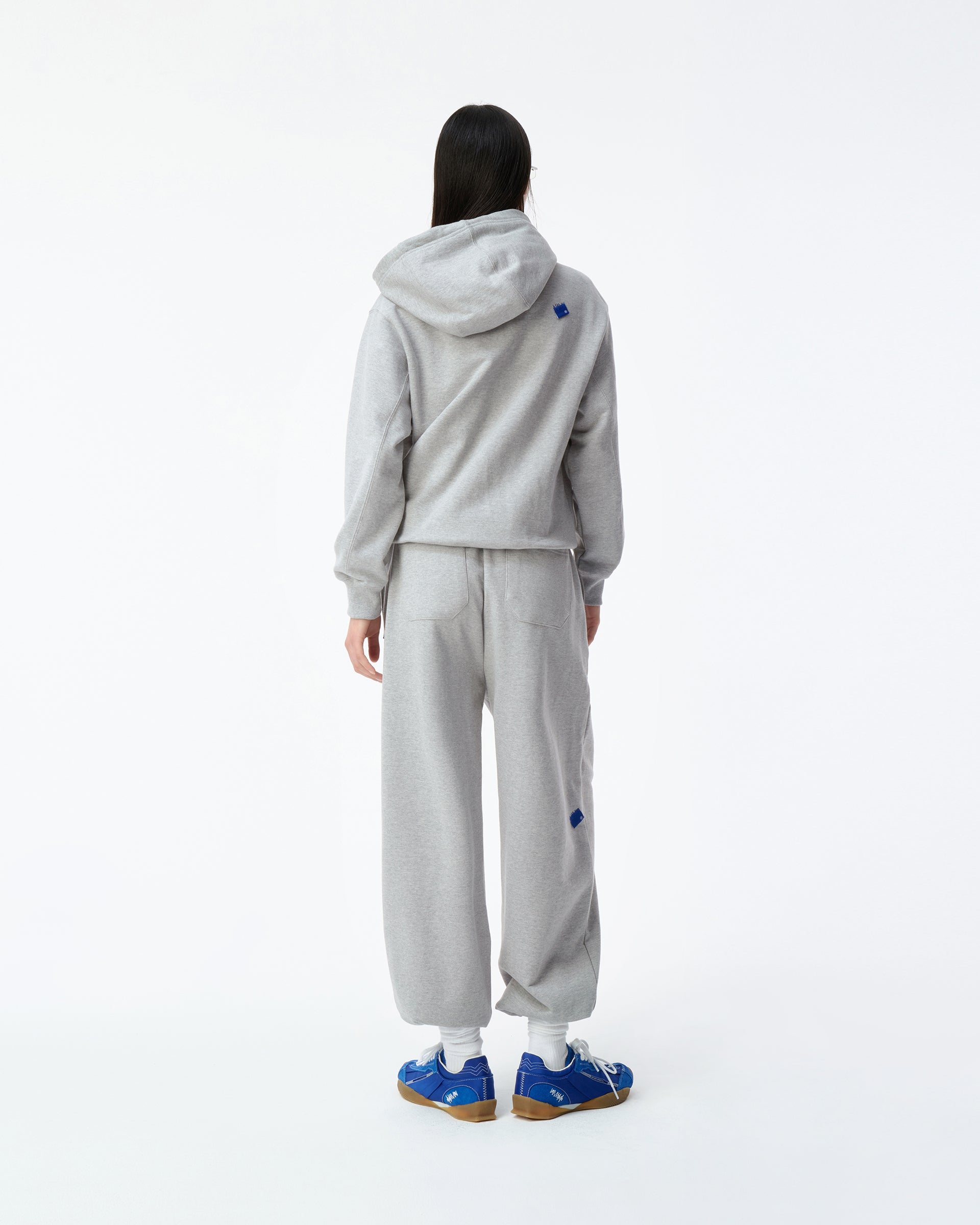 Ader Error - Sig; BL Tag hoodie 01 (Grey) product image 3 | TRAB K-Fashion Australia