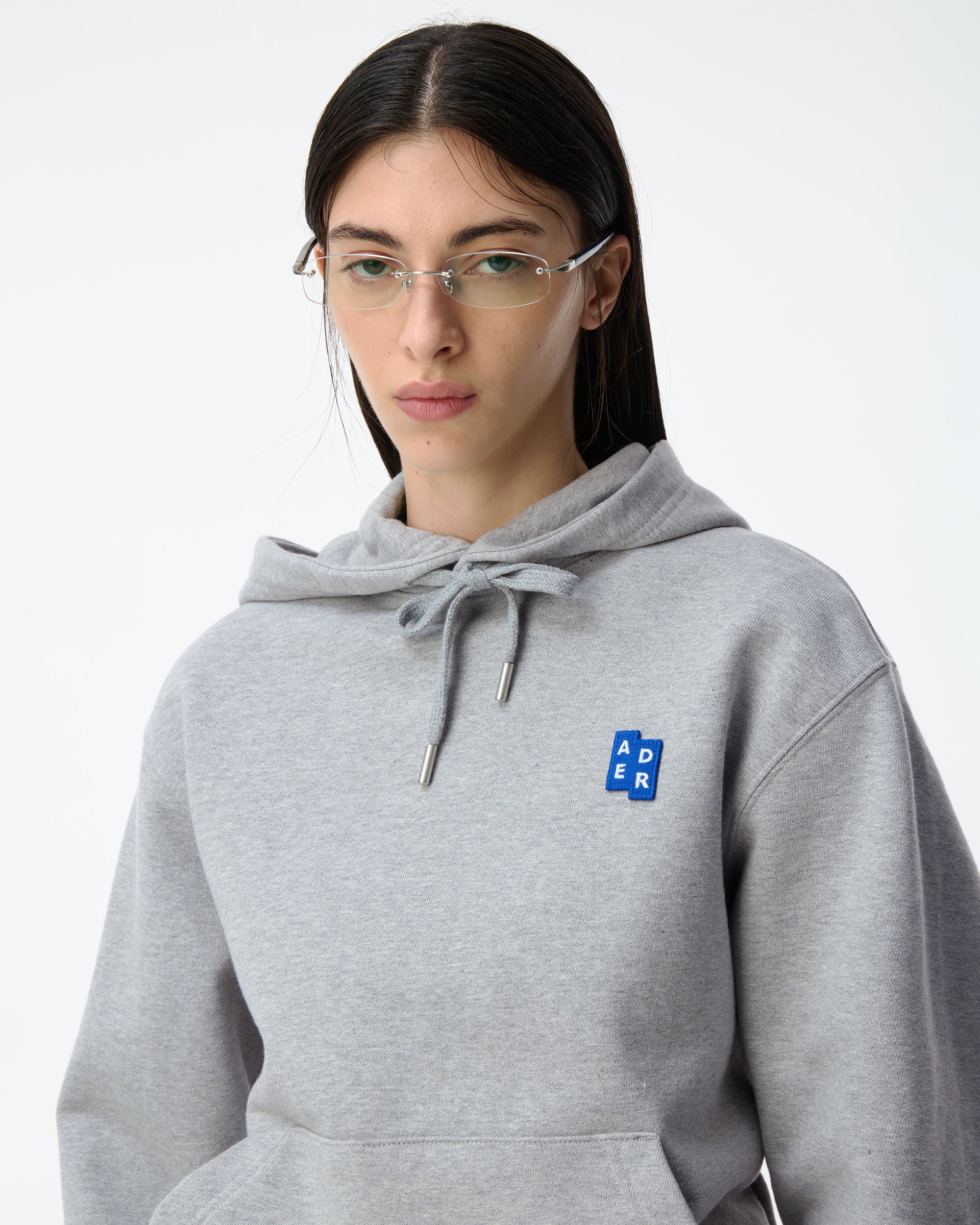 Ader Error - Sig; BL Tag hoodie 01 (Grey) product image 4 | TRAB K-Fashion Australia