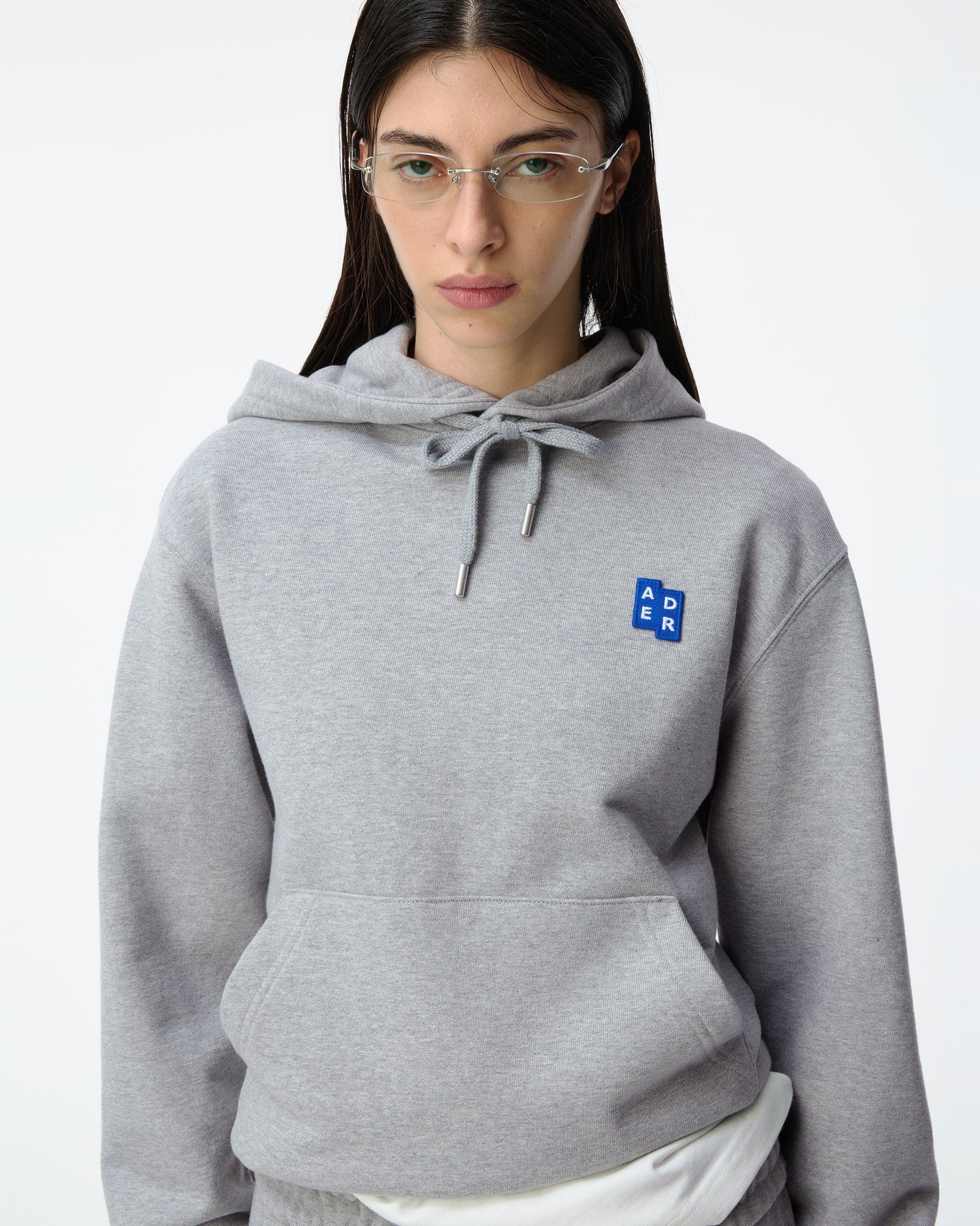 Ader Error - Sig; BL Tag hoodie 01 (Grey) product image 5 | TRAB K-Fashion Australia