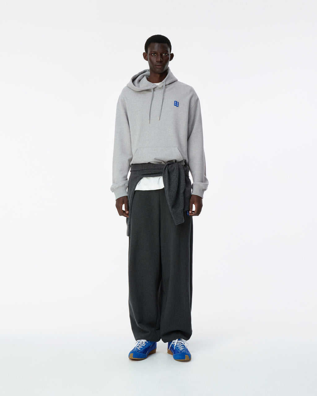Ader Error - Sig; BL Tag hoodie 01 (Grey) product image 10 | TRAB K-Fashion Australia