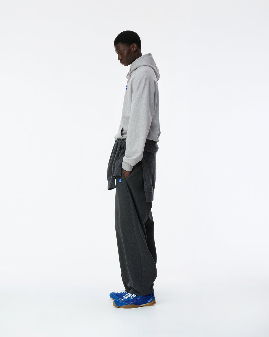 Ader Error - Sig; BL Tag hoodie 01 (Grey) product image 11 | TRAB K-Fashion Australia