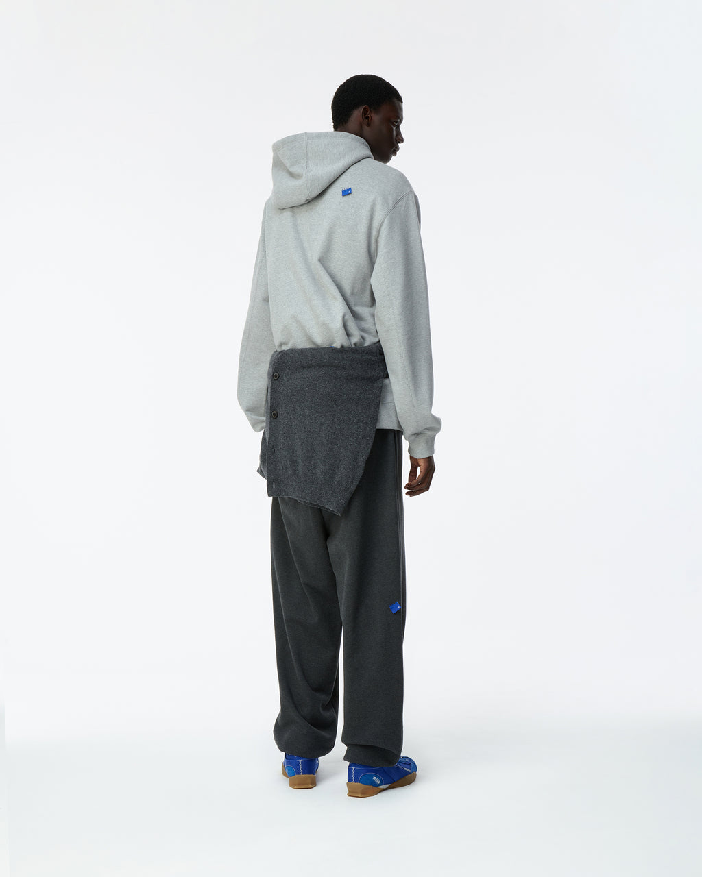 Ader Error - Sig; BL Tag hoodie 01 (Grey) product image 12 | TRAB K-Fashion Australia