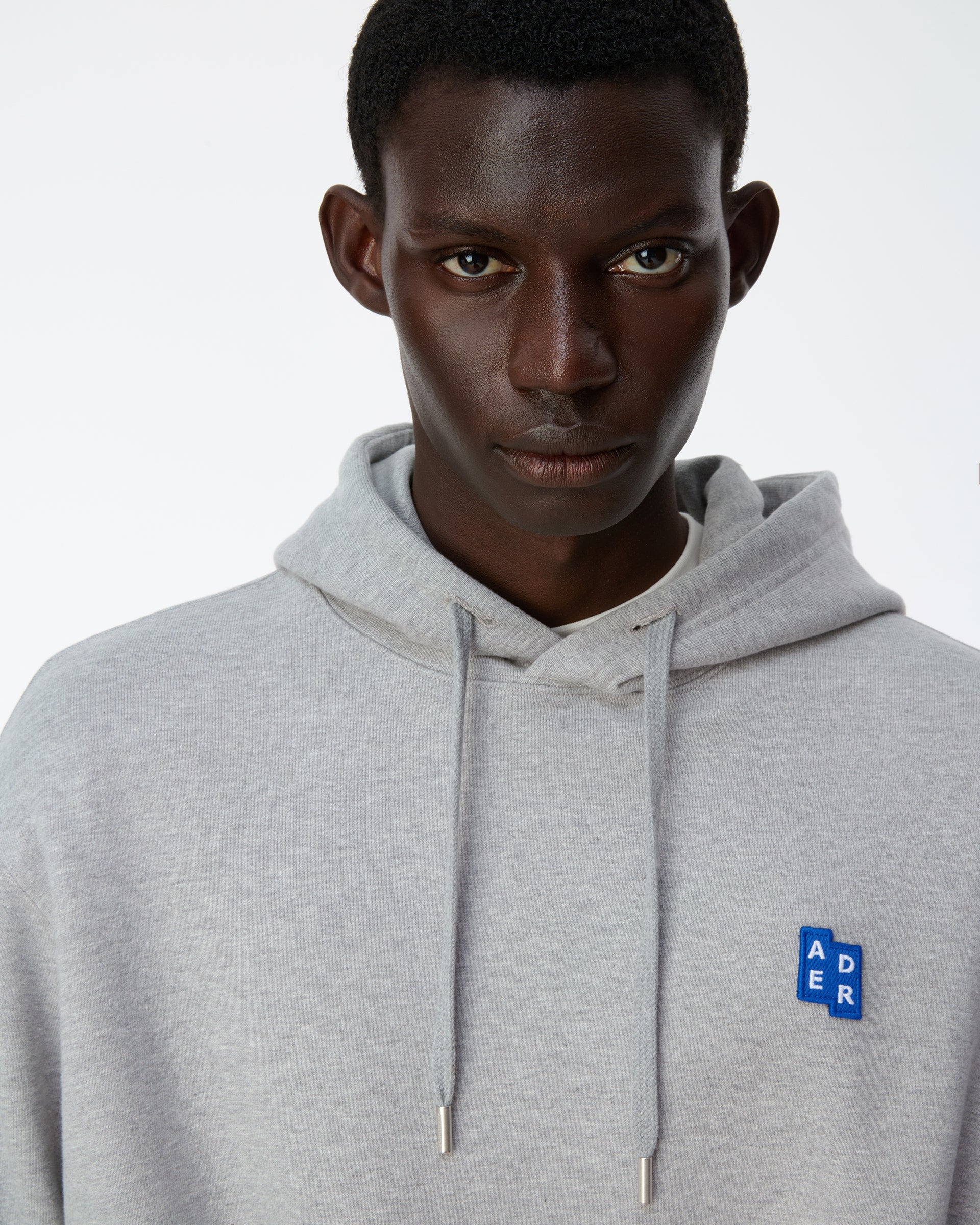 Ader Error - Sig; BL Tag hoodie 01 (Grey) product image 4 | TRAB K-Fashion Australia
