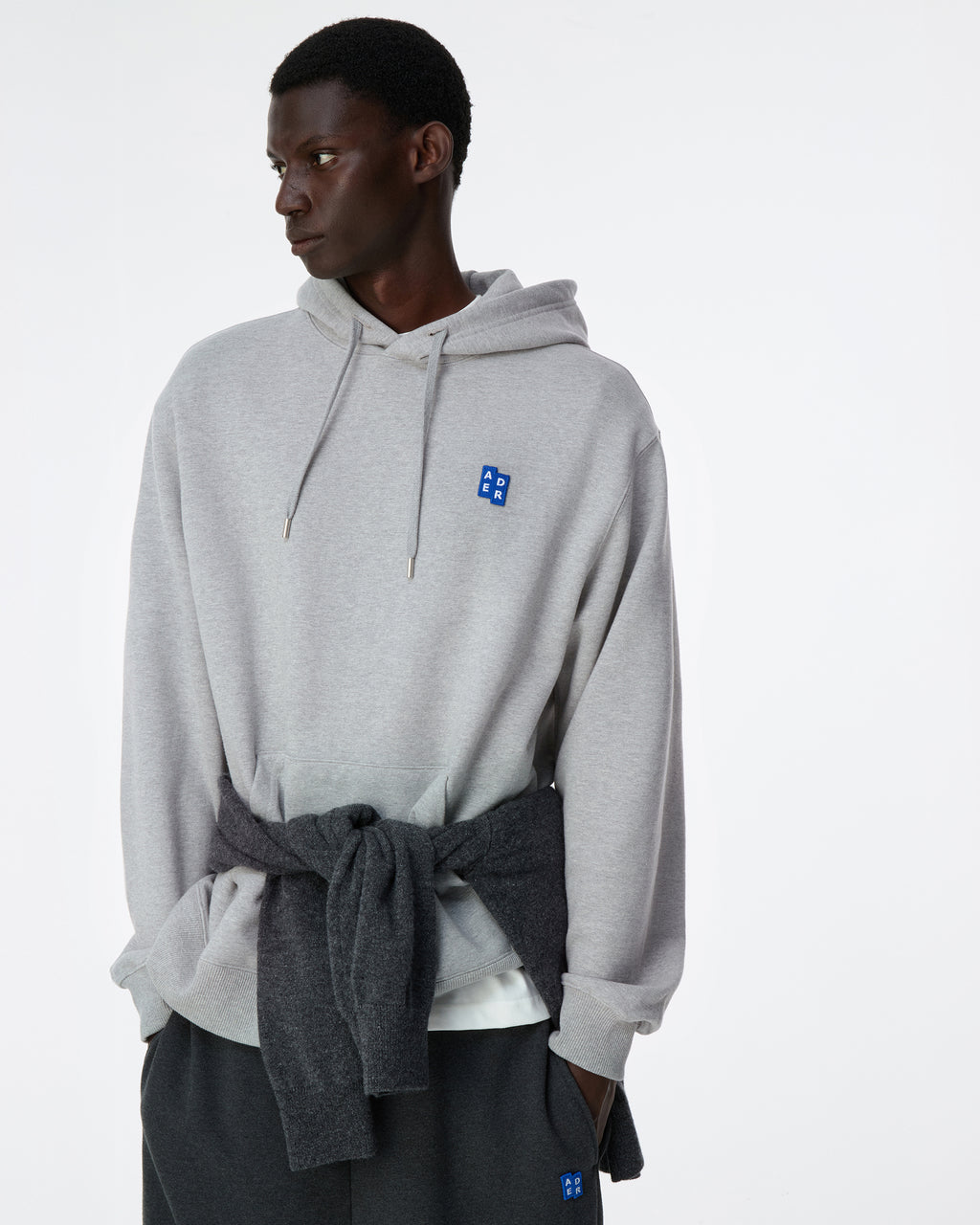 Ader Error - Sig; BL Tag hoodie 01 (Grey) product image 14 | TRAB K-Fashion Australia