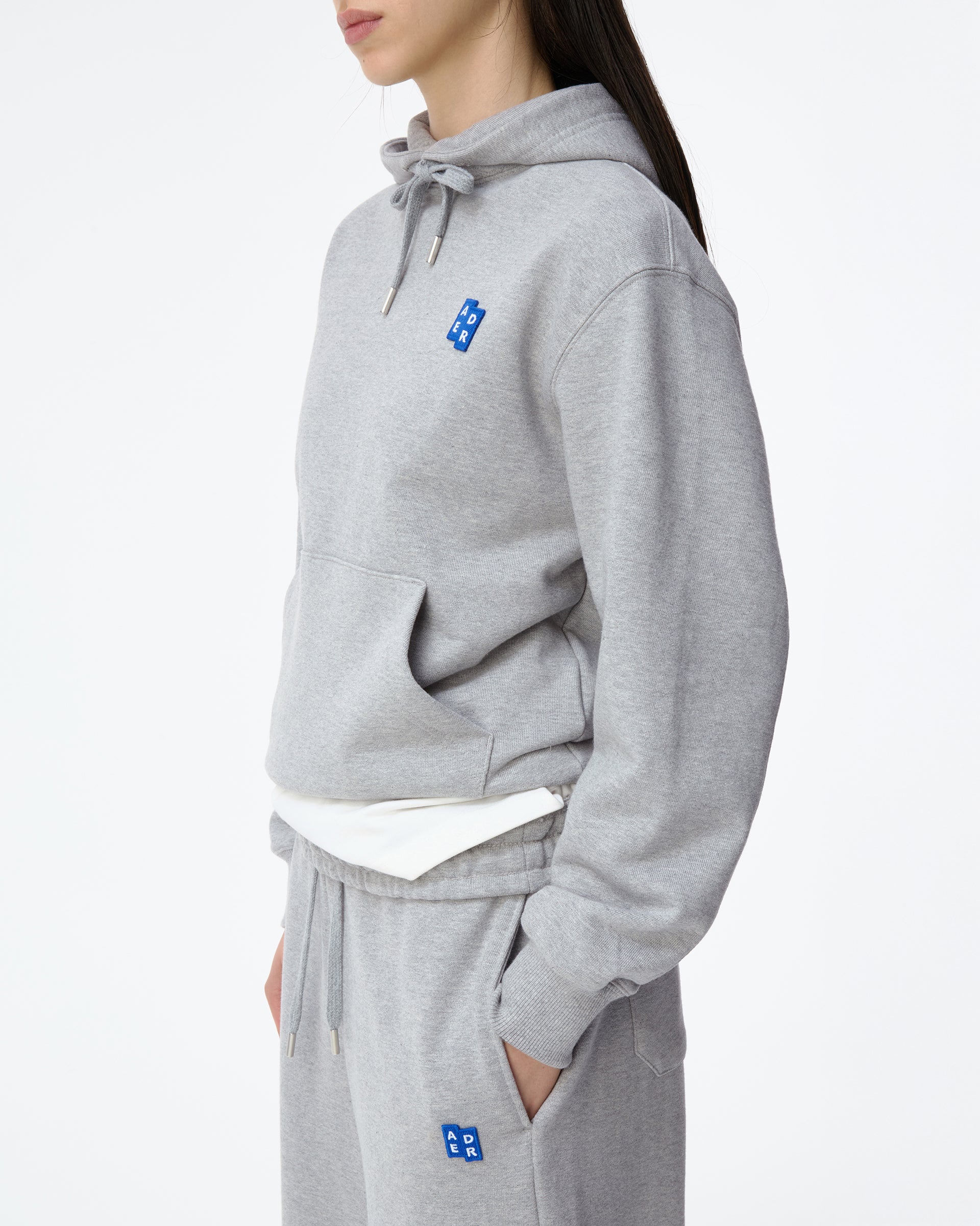 Ader Error - Sig; BL Tag hoodie 01 (Grey) product image 6 | TRAB K-Fashion Australia