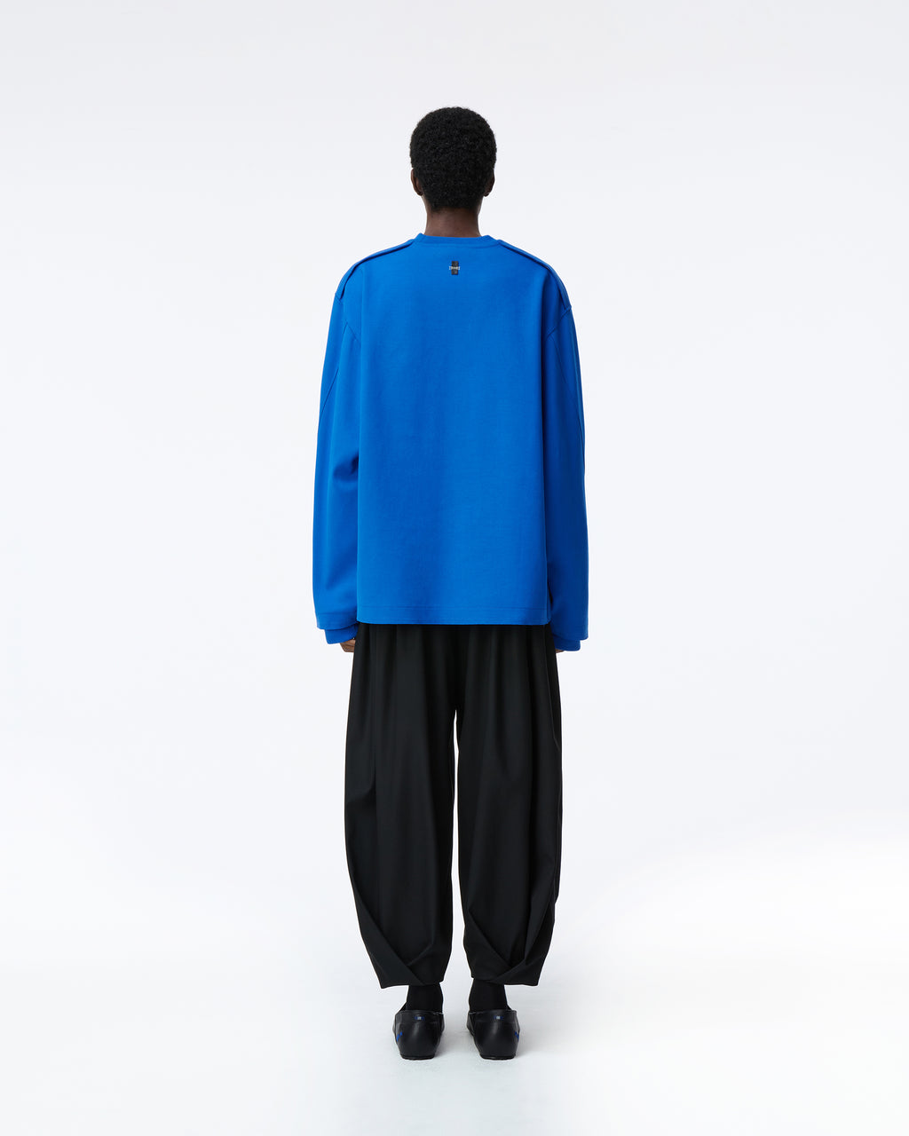 Ader Error - Post human Sweatshirt Product. 42 (Blue) product image 3 | TRAB K-Fashion Australia