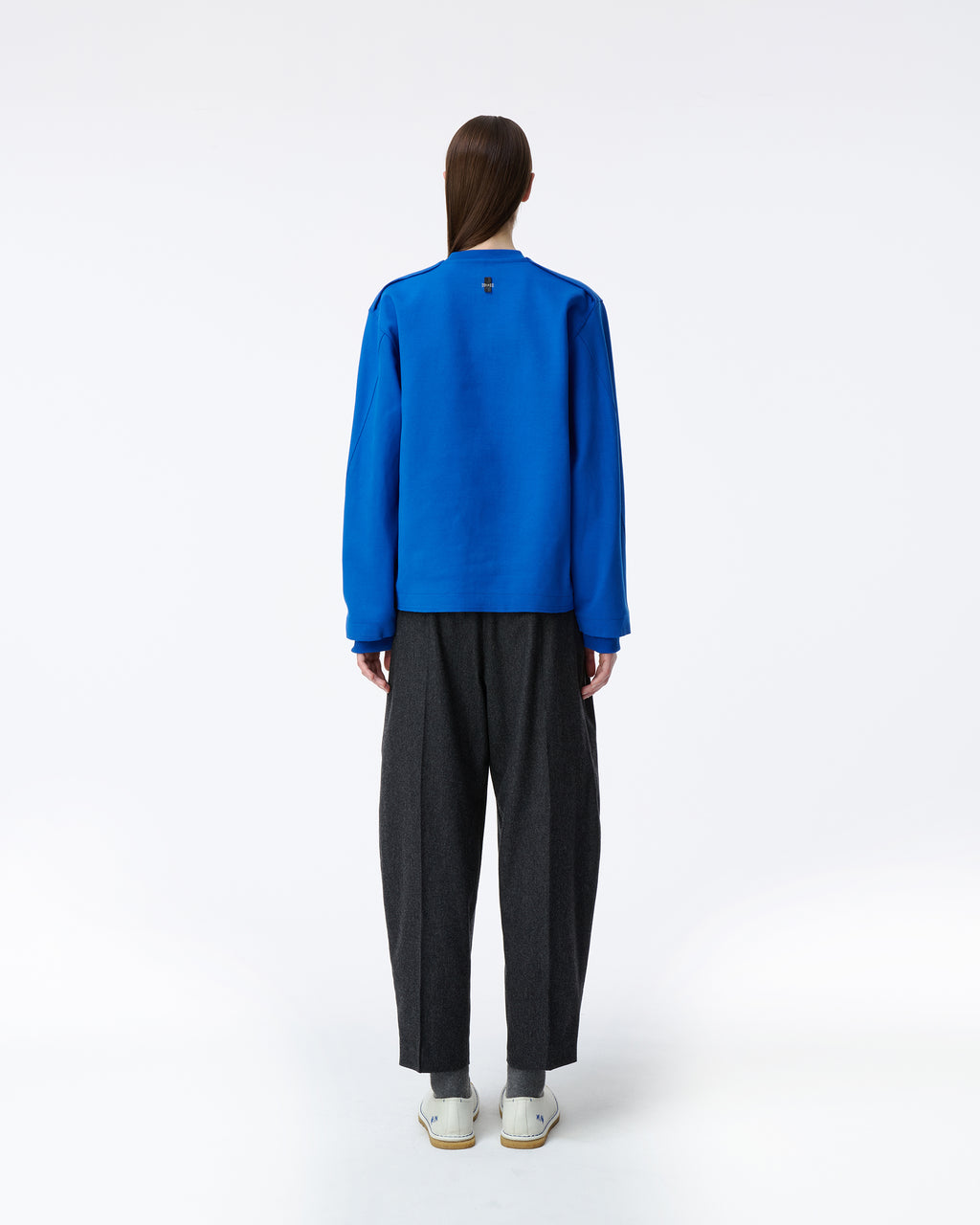 Ader Error - Post human Sweatshirt Product. 42 (Blue) product image 3 | TRAB K-Fashion Australia