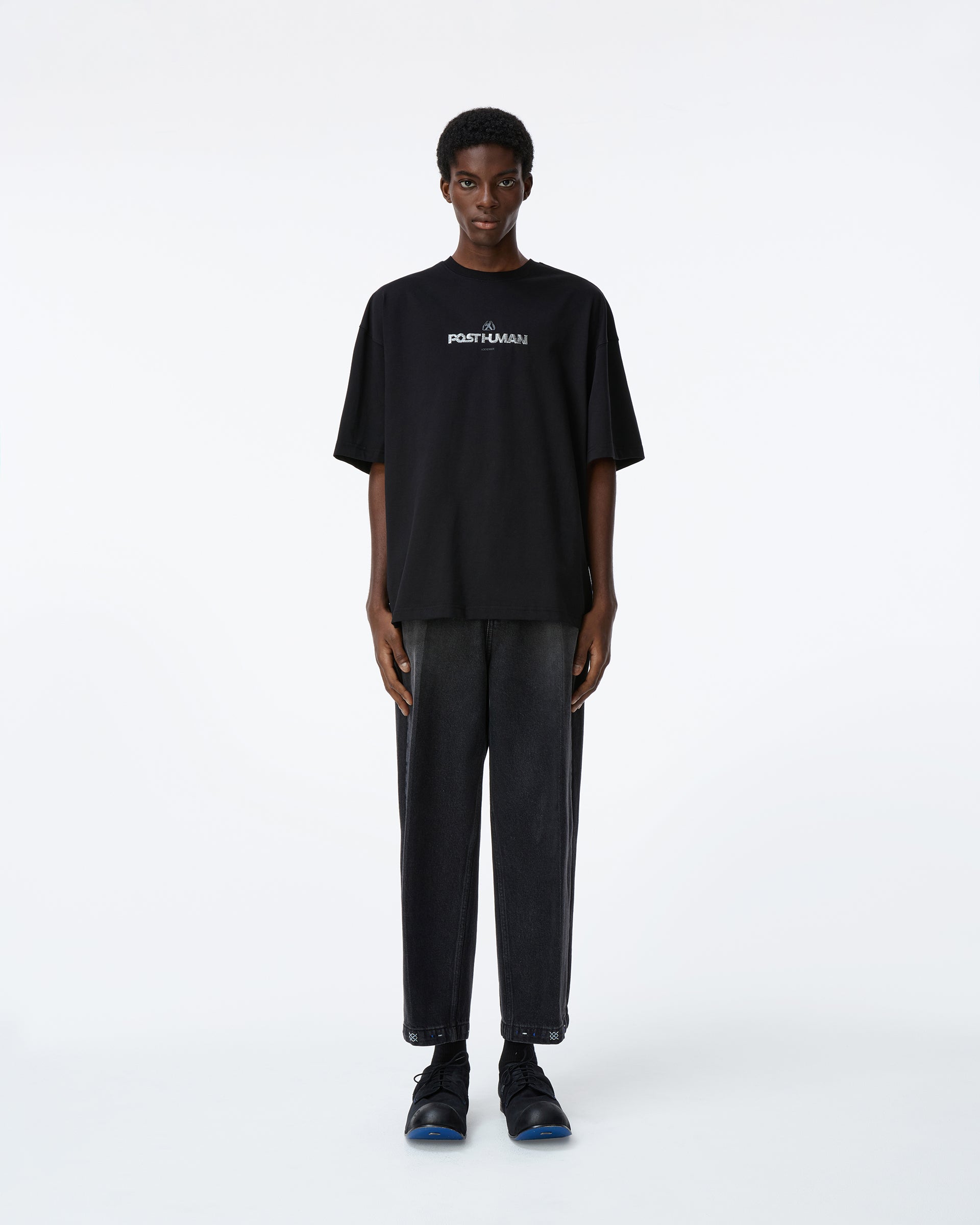 Ader Error - Post human T-shirt Product. 48 (Noir) product image 11 | TRAB K-Fashion Australia