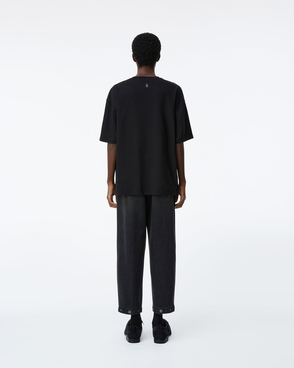 Ader Error - Post human T-shirt Product. 48 (Noir) product image 3 | TRAB K-Fashion Australia