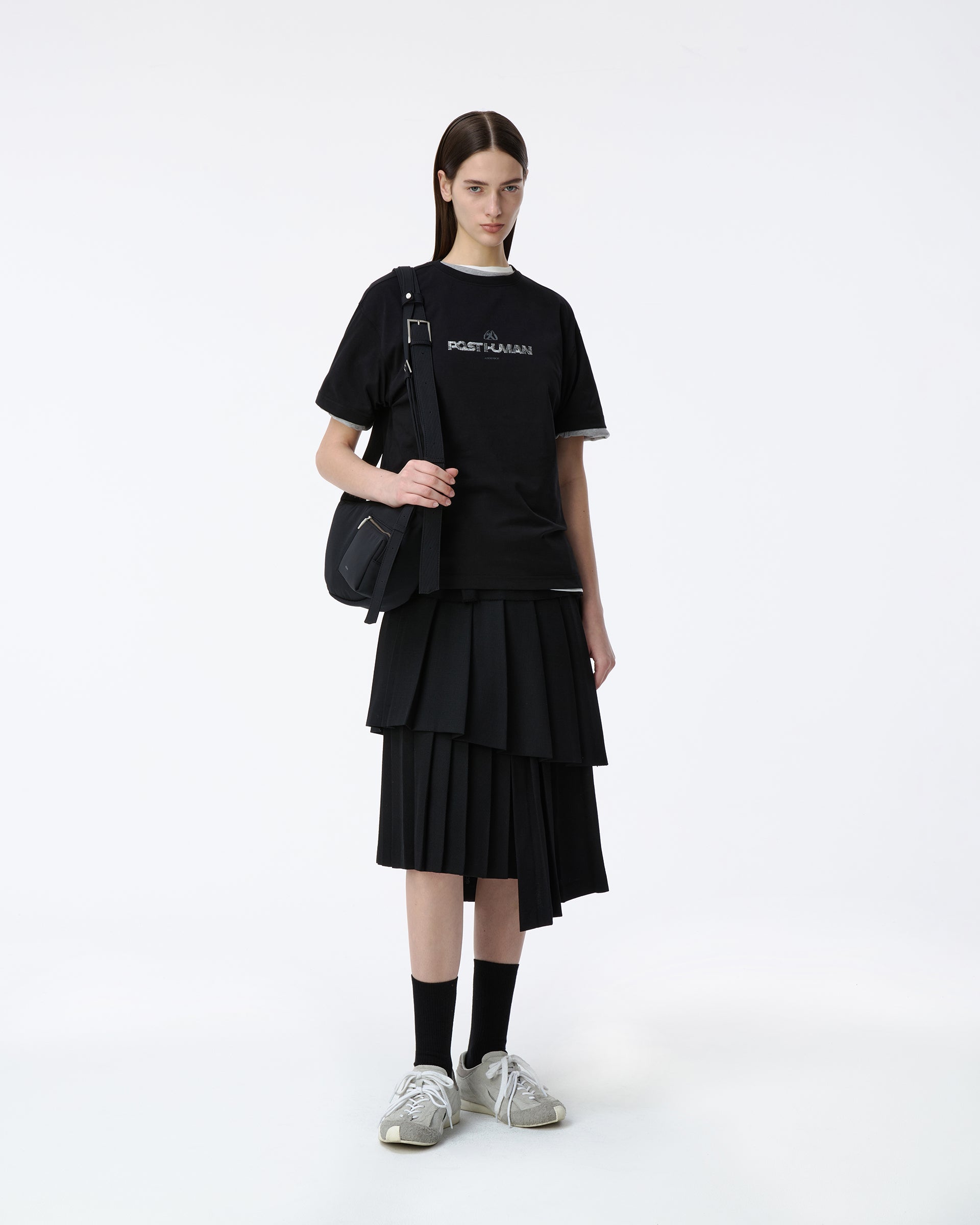 Ader Error - Post human T-shirt Product. 48 (Noir) product image 4 | TRAB K-Fashion Australia
