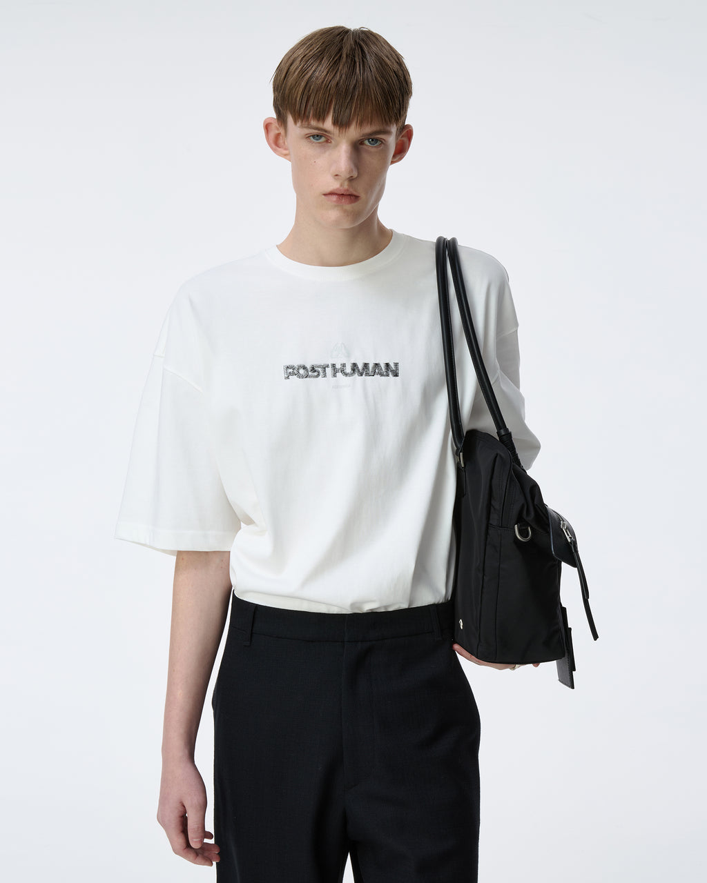 Ader Error - Post human T-shirt Product. 48 (Off White) product image 4 | TRAB K-Fashion Australia