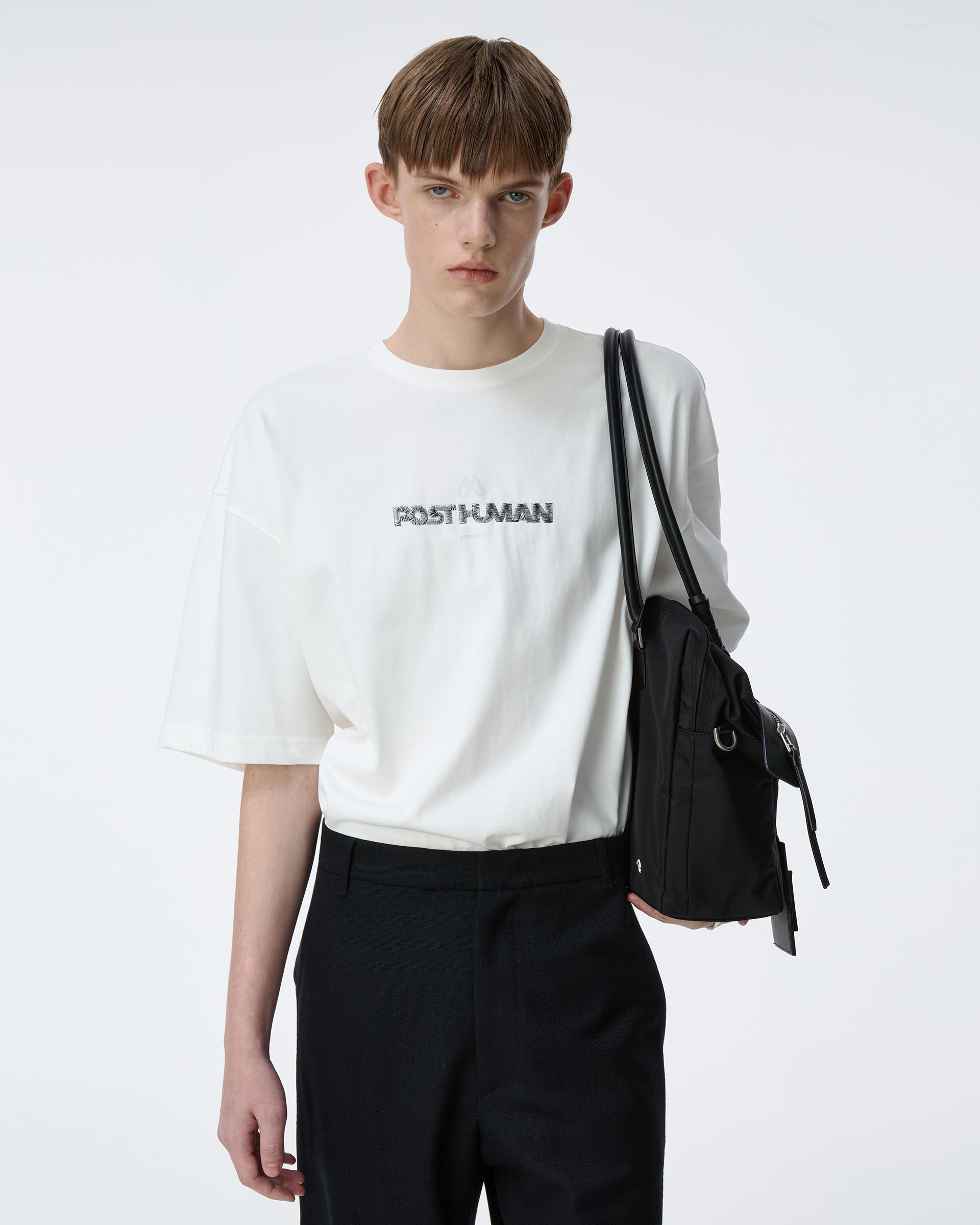 Ader Error - Post human T-shirt Product. 48 (Off White) product image 4 | TRAB K-Fashion Australia