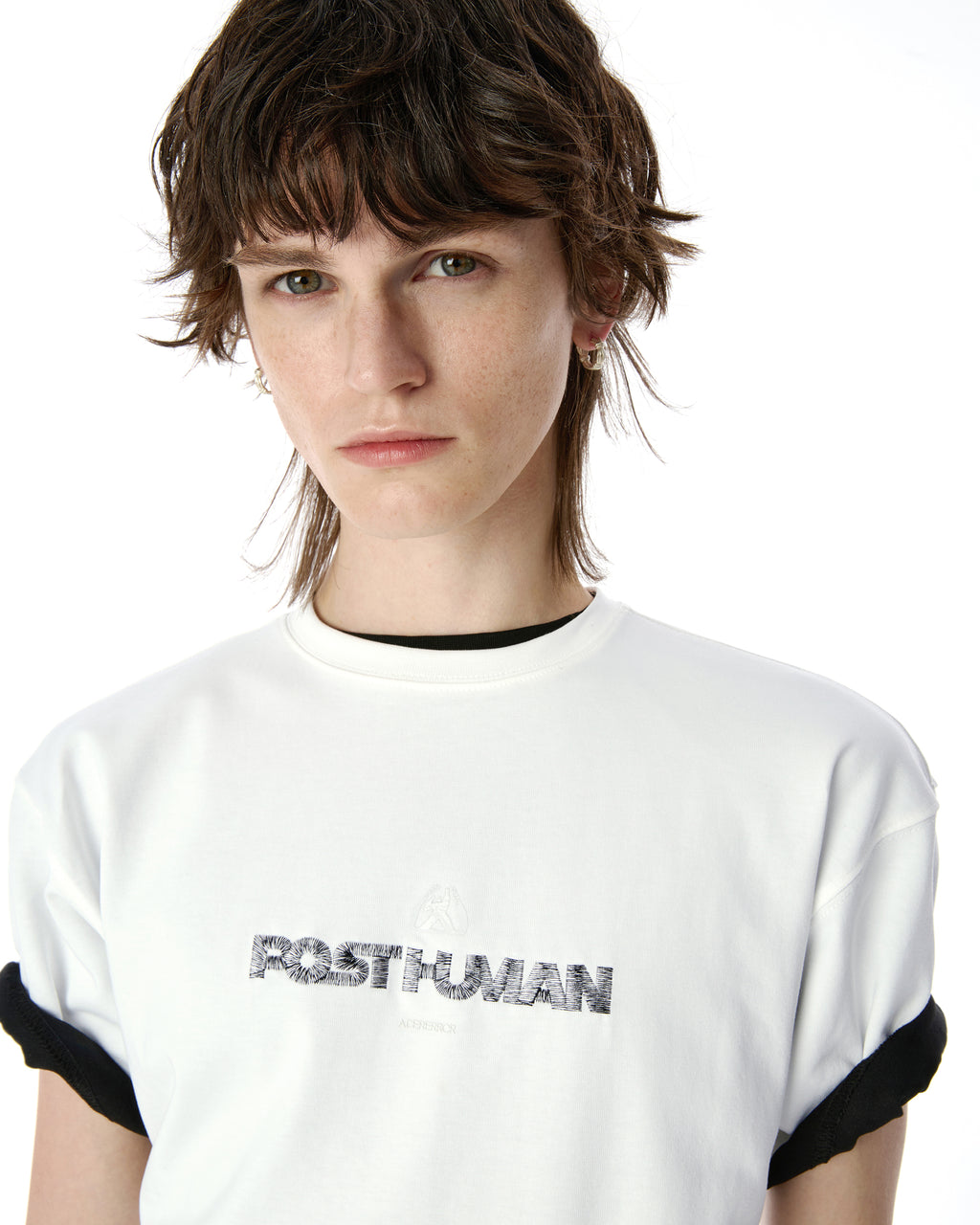 Ader Error - Post human T-shirt Product. 48 (Off White) product image 6 | TRAB K-Fashion Australia