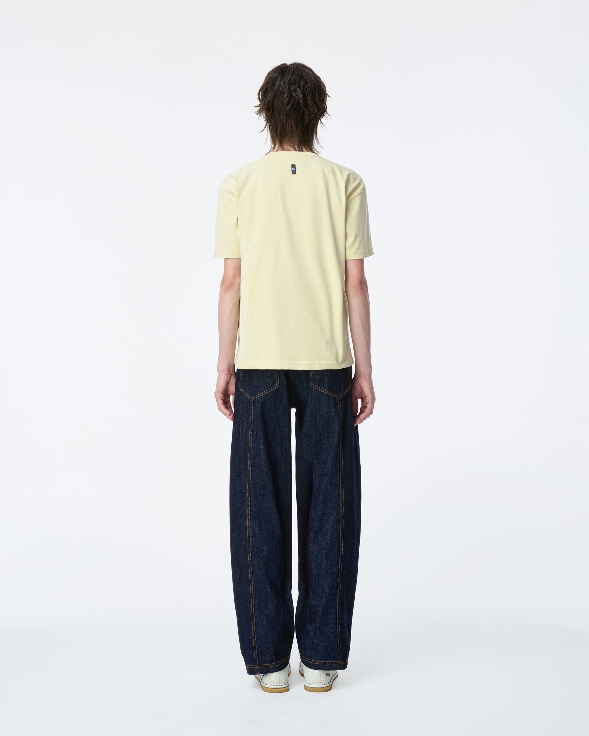Ader Error - Post human T-shirt Product. 48 (Yellow) product image 3 | TRAB K-Fashion Australia