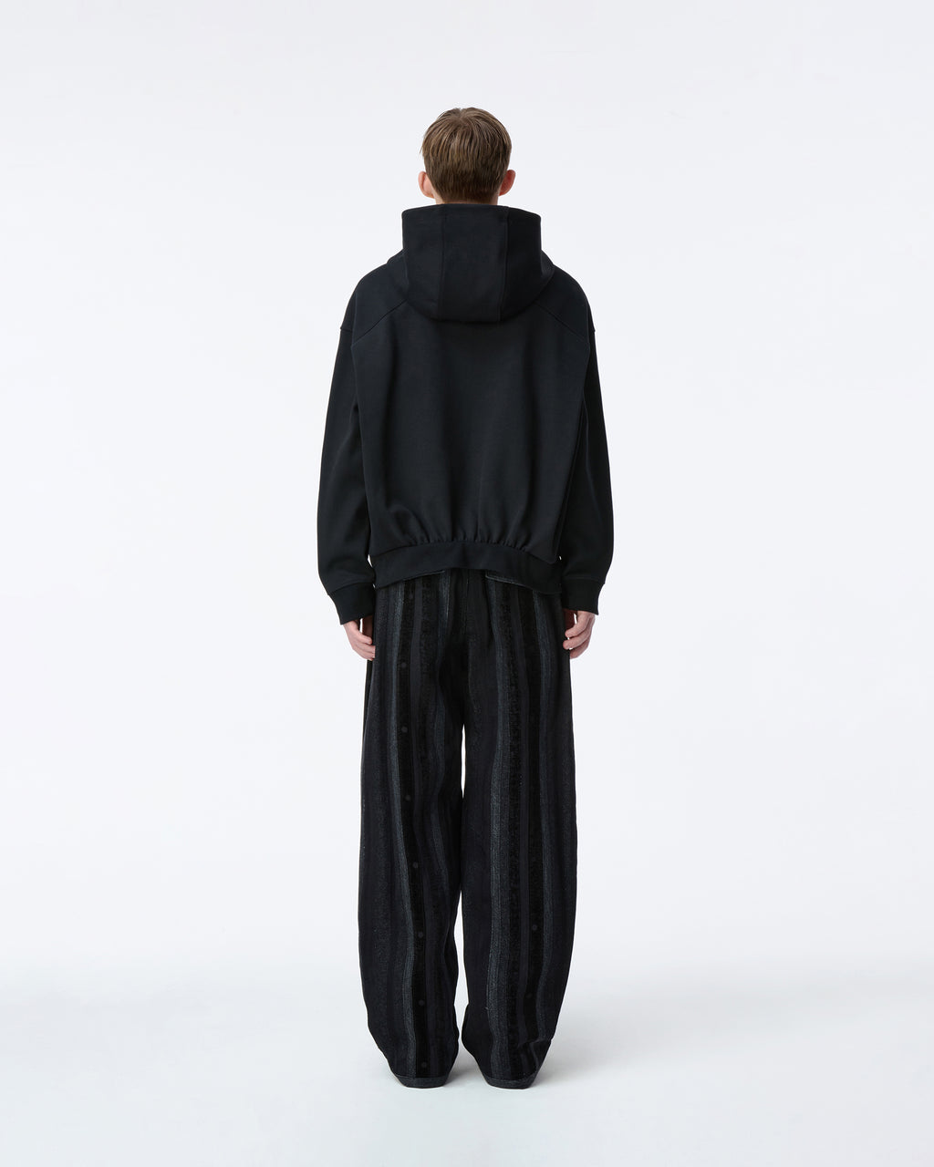 Ader Error - Post human Hoodie Product. 26 (Noir) product image 3 | TRAB K-Fashion Australia