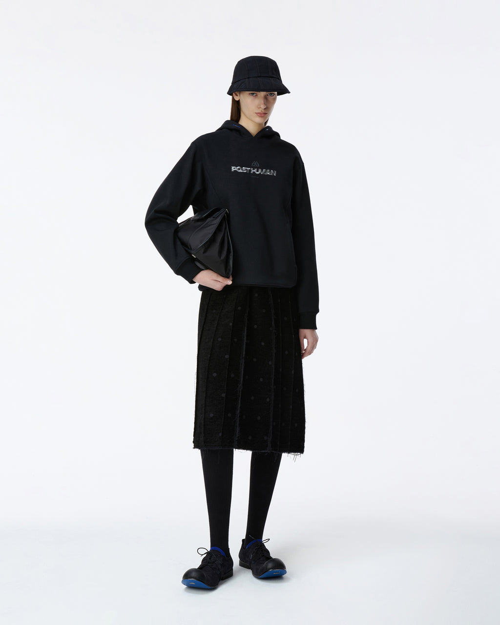 Ader Error - Post human Hoodie Product. 26 (Noir) product image 1 | TRAB K-Fashion Australia
