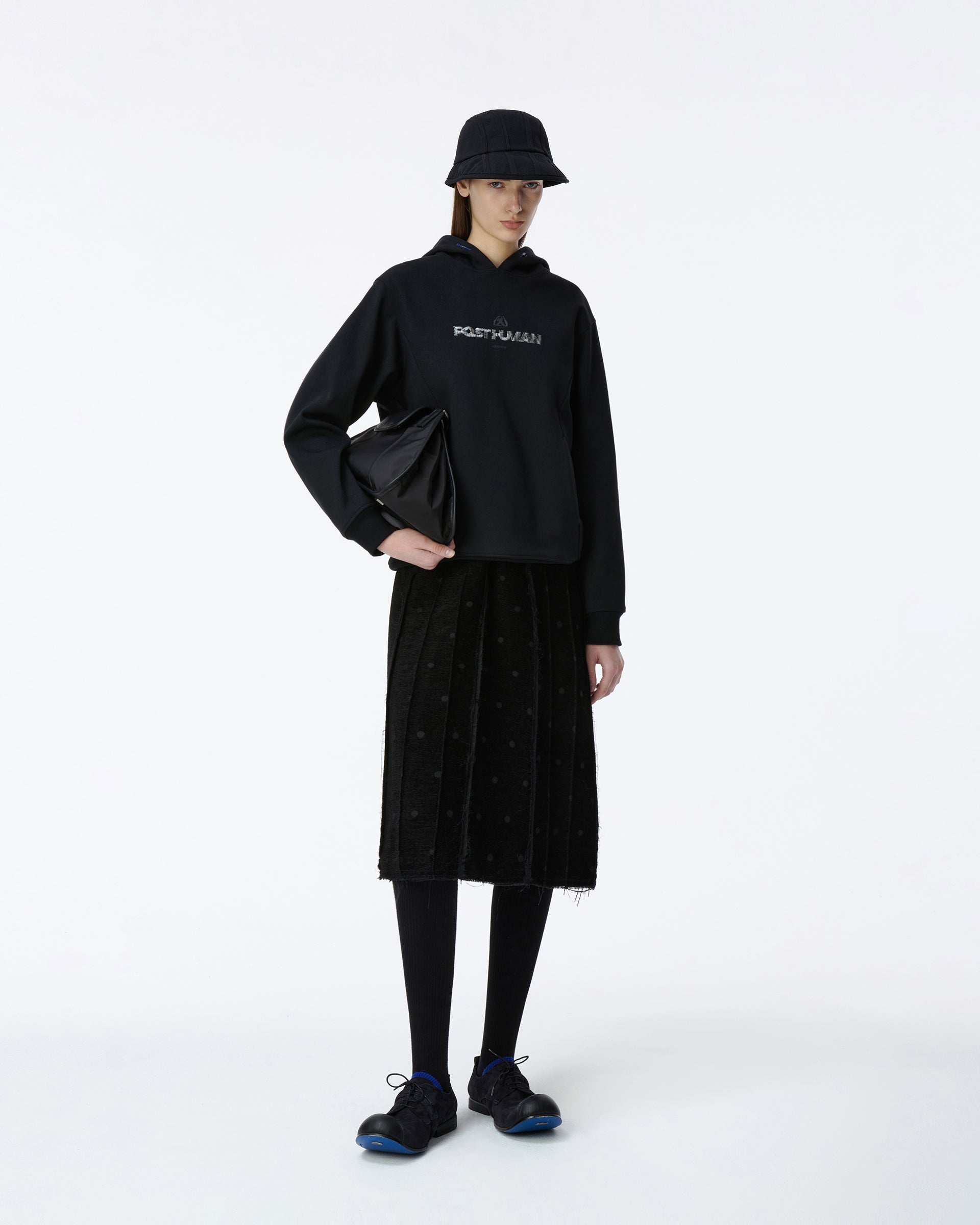 Ader Error - Post human Hoodie Product. 26 (Noir) product image 1 | TRAB K-Fashion Australia