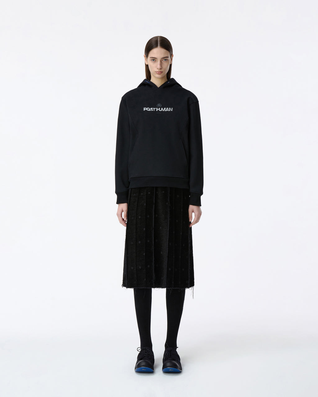 Ader Error - Post human Hoodie Product. 26 (Noir) product image 2 | TRAB K-Fashion Australia