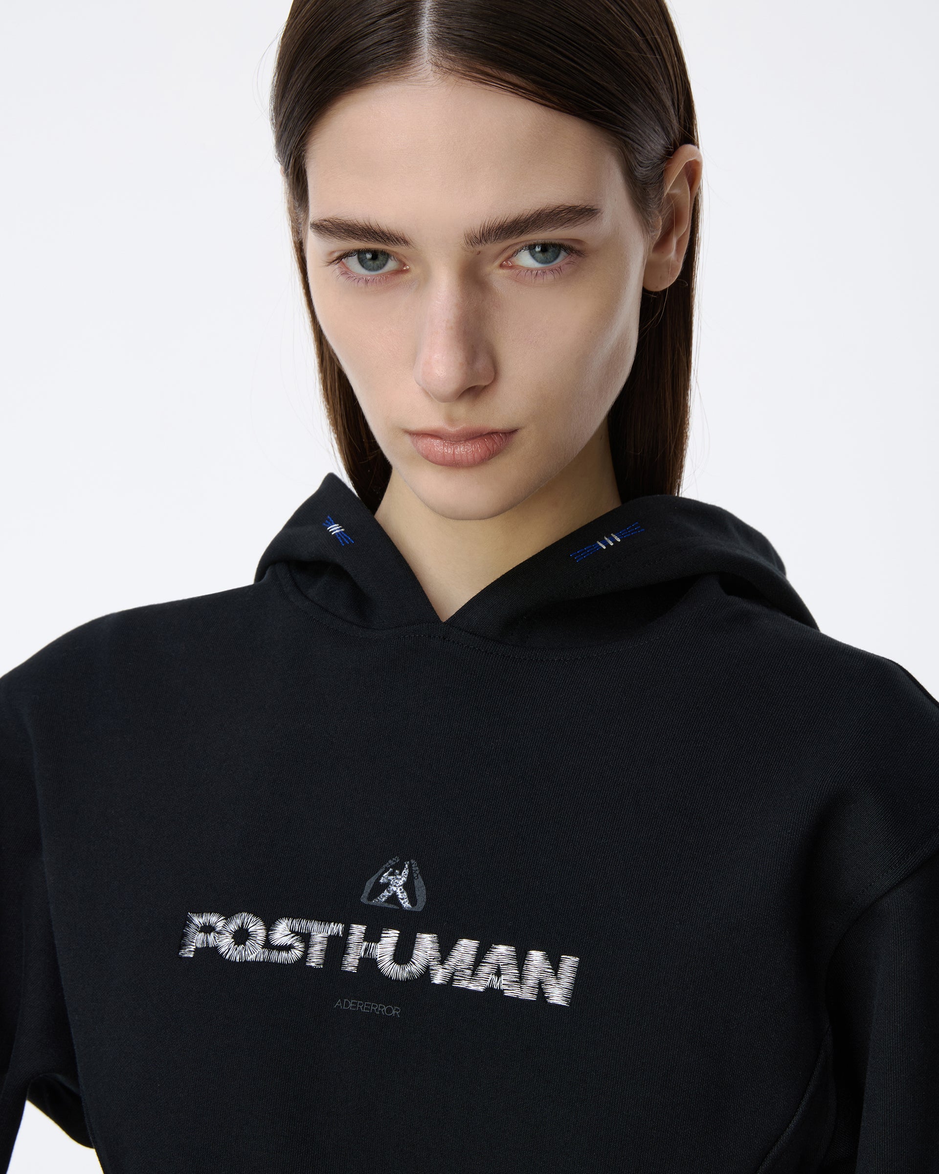 Ader Error - Post human Hoodie Product. 26 (Noir) product image 5 | TRAB K-Fashion Australia