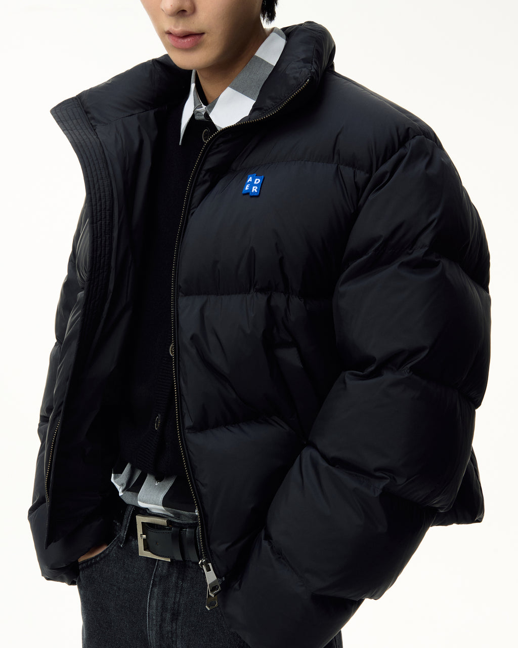 Ader Error - Sig; BL Tag puffer jacket 01 (Noir) product image 11 | TRAB K-Fashion Australia