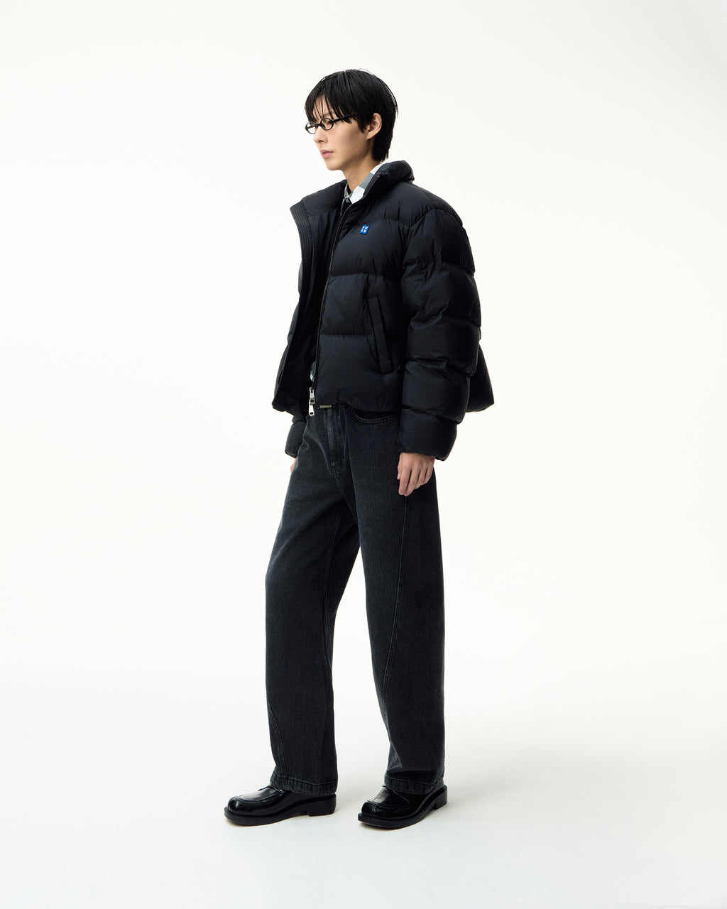 Ader Error - Sig; BL Tag puffer jacket 01 (Noir) product image 13 | TRAB K-Fashion Australia