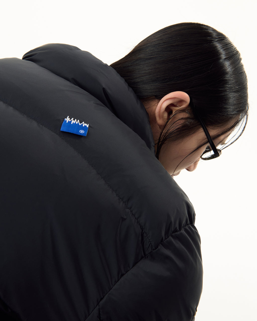 Ader Error - Sig; BL Tag puffer jacket 01 (Noir) product image 6 | TRAB K-Fashion Australia
