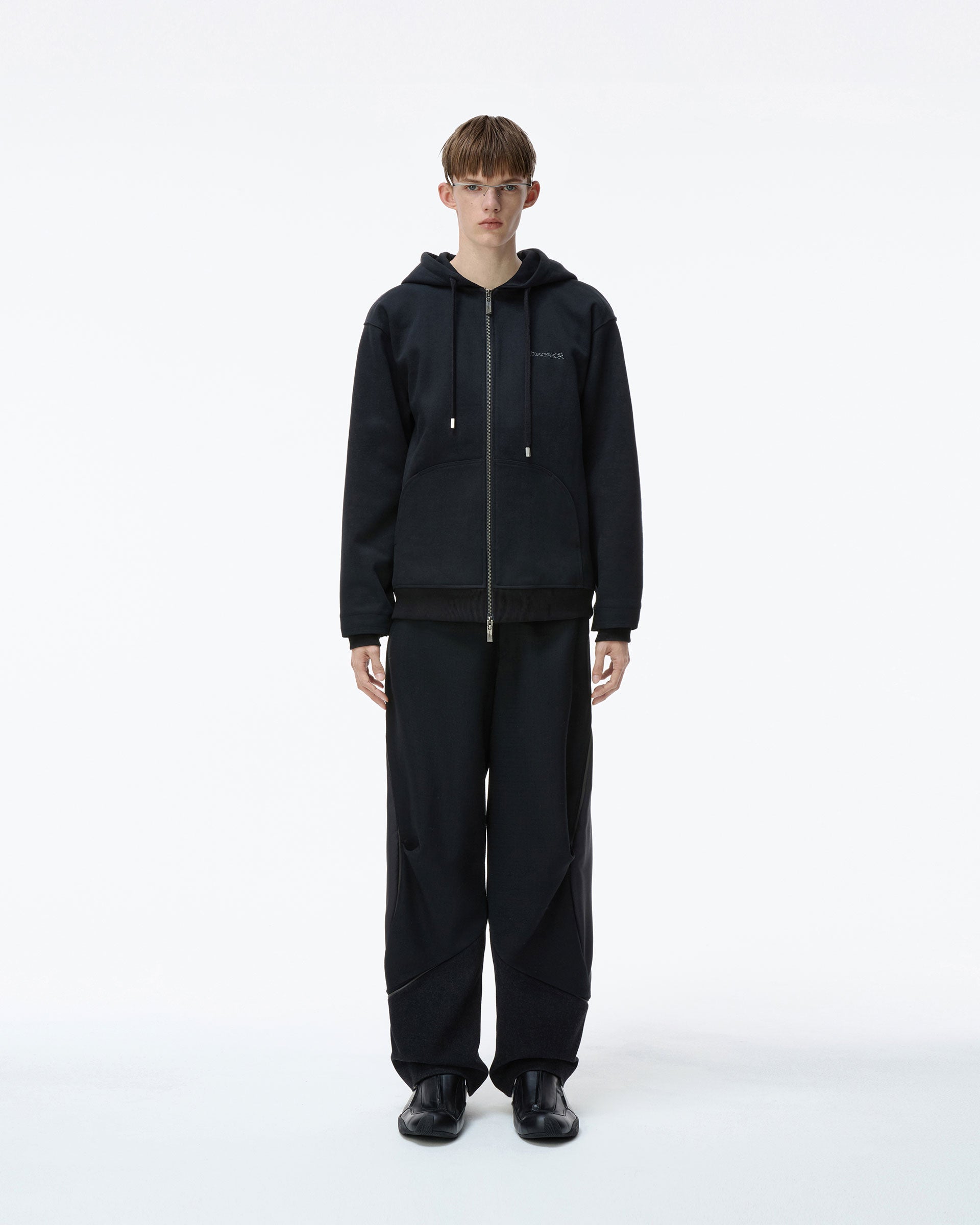 Ader Error - Titan Hoodie zip-up Product. 30 (Noir) product image 11 | TRAB K-Fashion Australia