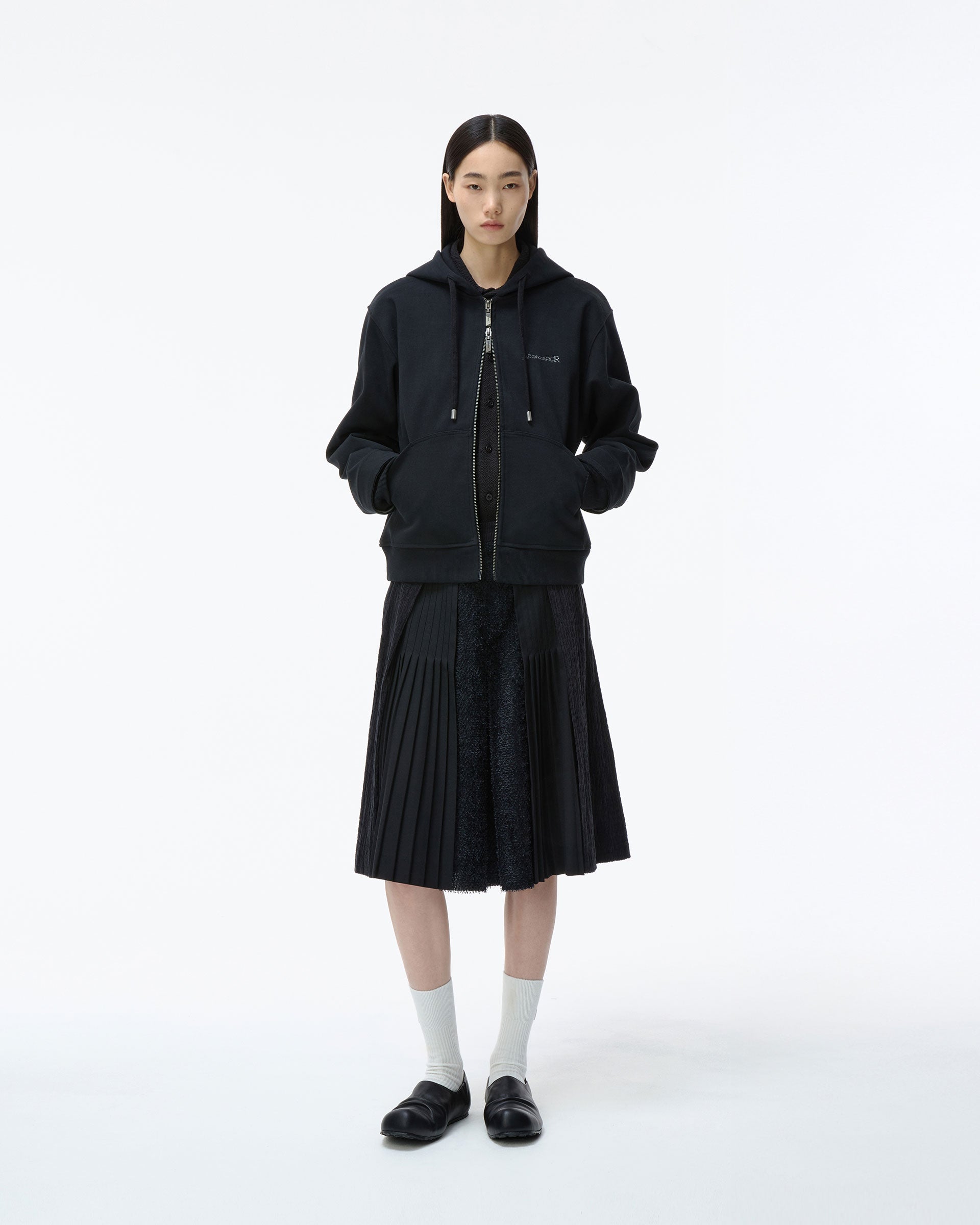 Ader Error - Titan Hoodie zip-up Product. 30 (Noir) product image 2 | TRAB K-Fashion Australia