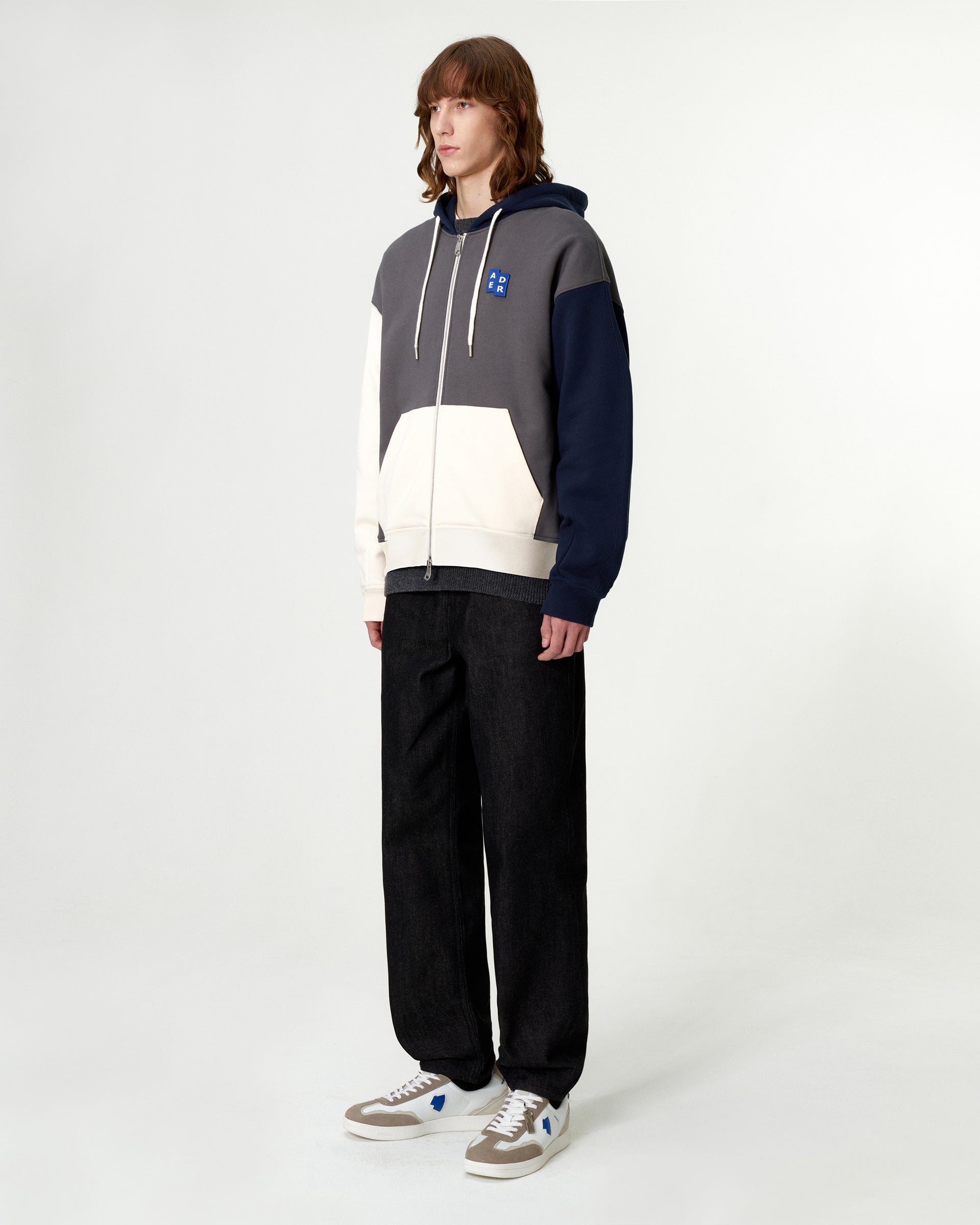 Ader Error - Sig; BL Tag hoodie zip-up 02 (Charcoal) product image 15 | TRAB K-Fashion Australia