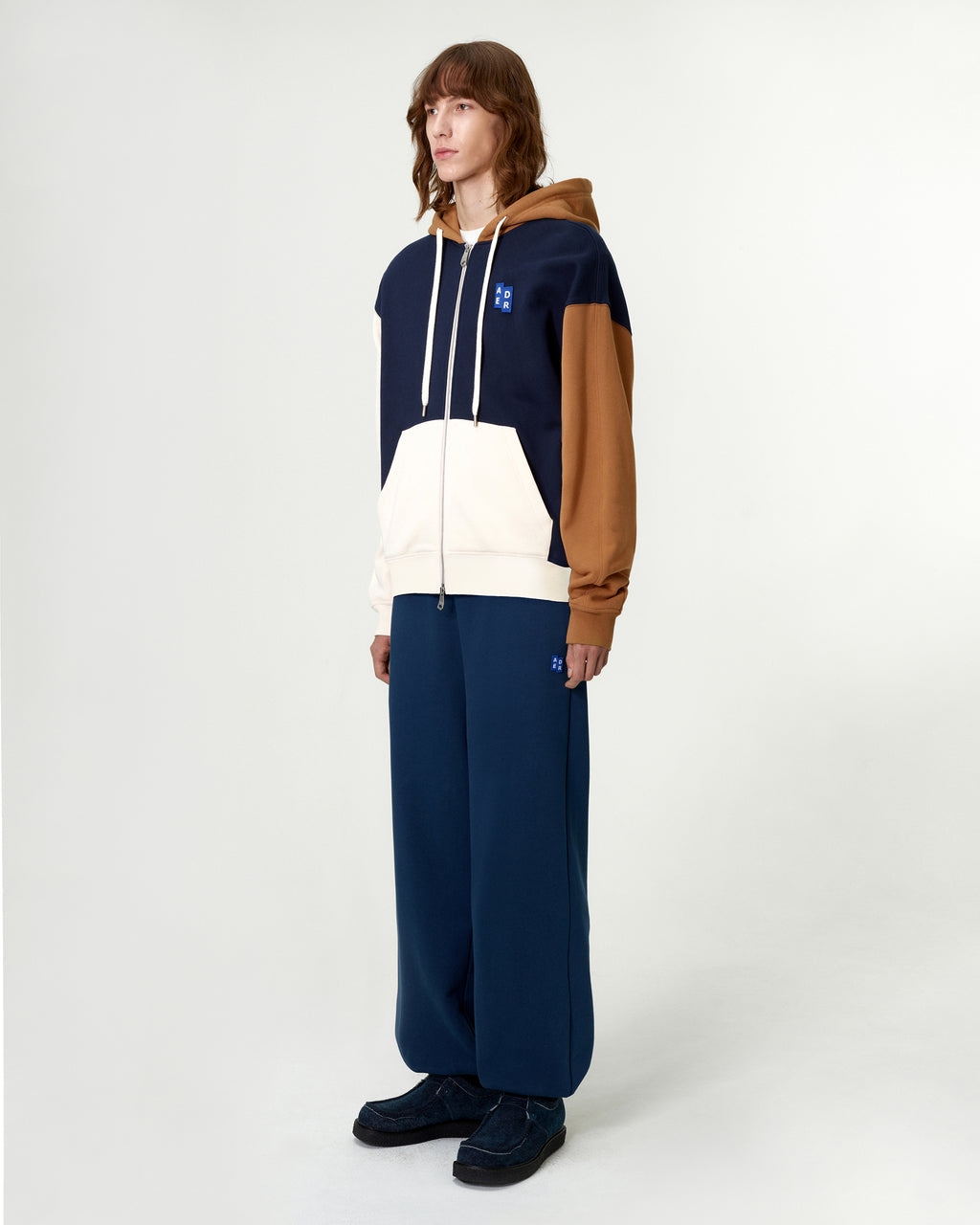 Ader Error - Sig; BL Tag hoodie zip-up 02 (Dark Navy) product image 15 | TRAB K-Fashion Australia