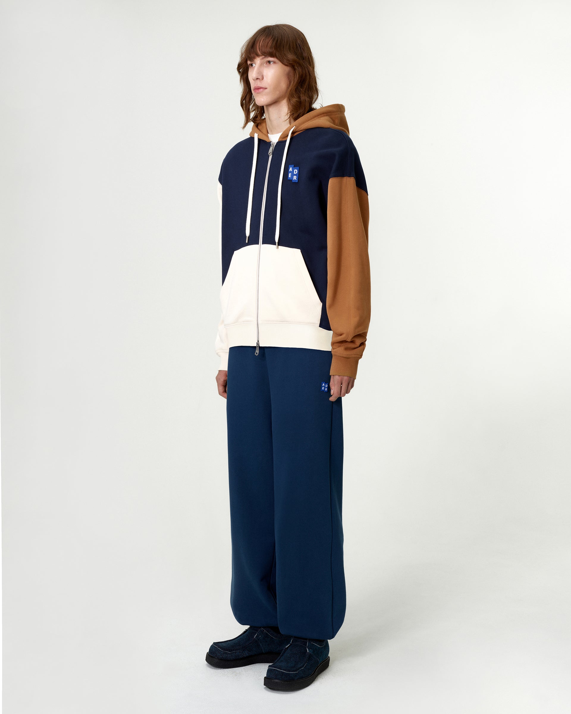 Ader Error - Sig; BL Tag hoodie zip-up 02 (Dark Navy) product image 15 | TRAB K-Fashion Australia