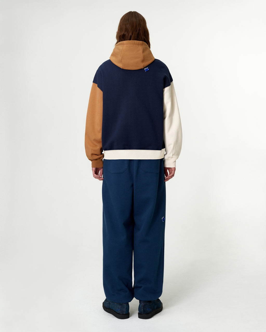Ader Error - Sig; BL Tag hoodie zip-up 02 (Dark Navy) product image 16 | TRAB K-Fashion Australia