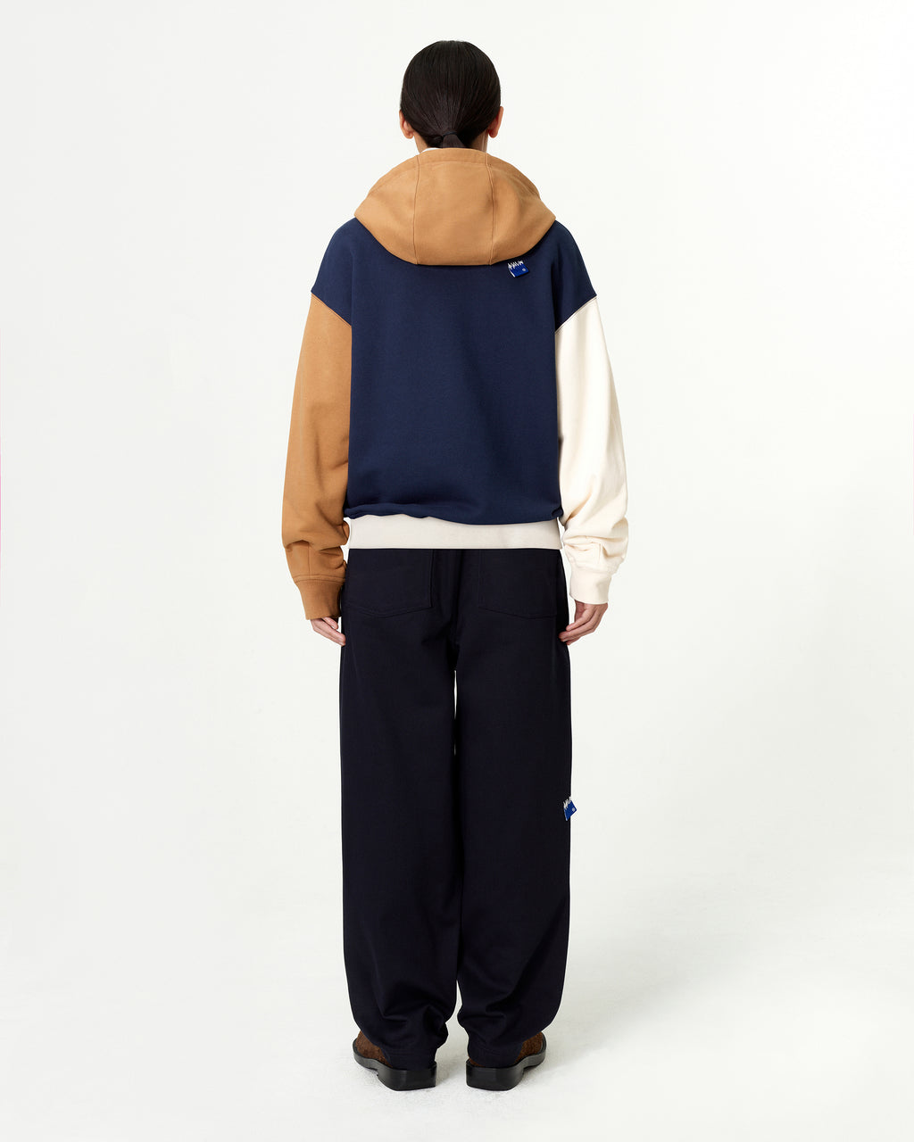 Ader Error - Sig; BL Tag hoodie zip-up 02 (Dark Navy) product image 9 | TRAB K-Fashion Australia
