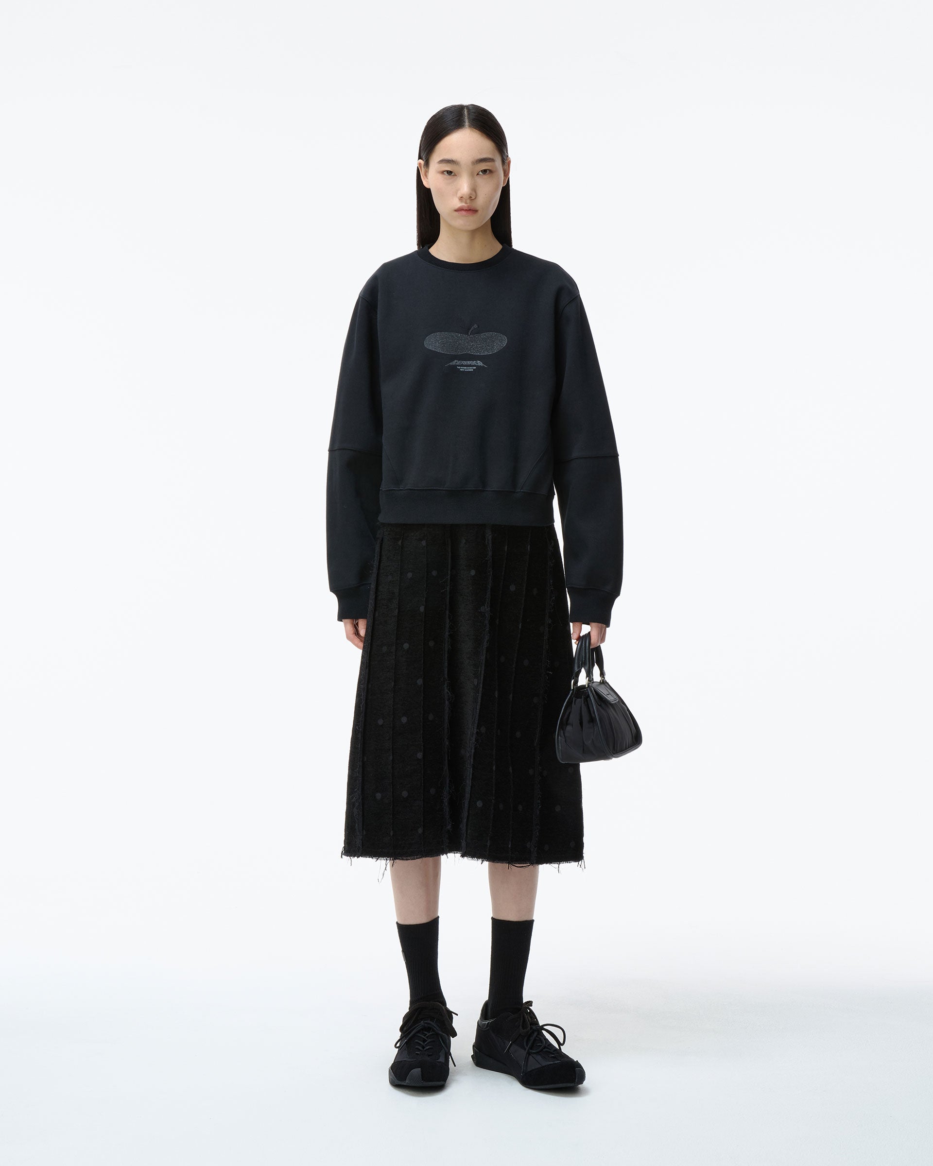 Ader Error - Press Apple Sweatshirt Product. 41 (Noir) product image 1 | TRAB K-Fashion Australia